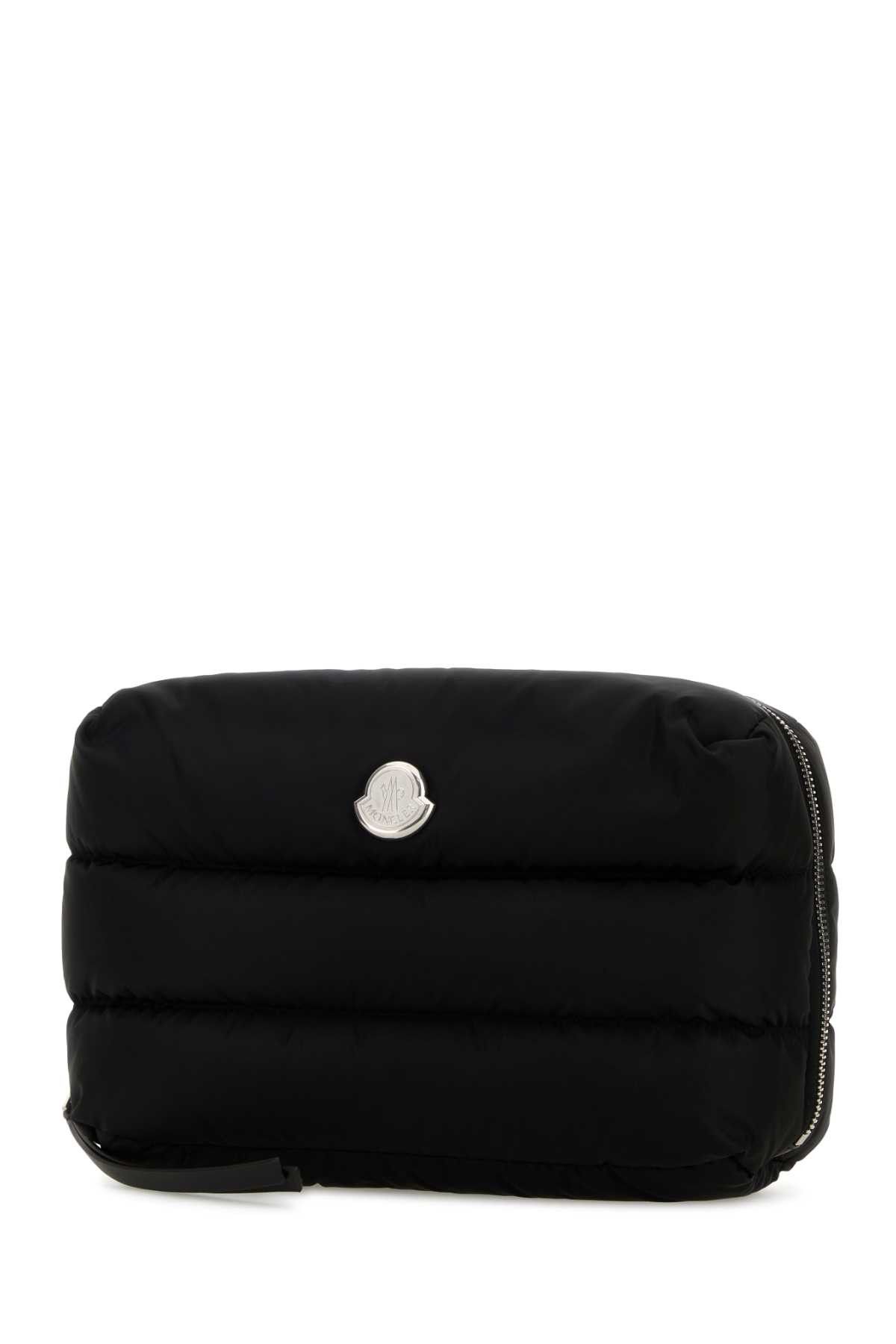 Moncler Black Fabric Beauty Case Size ONE SIZE - 2 Thumbnail