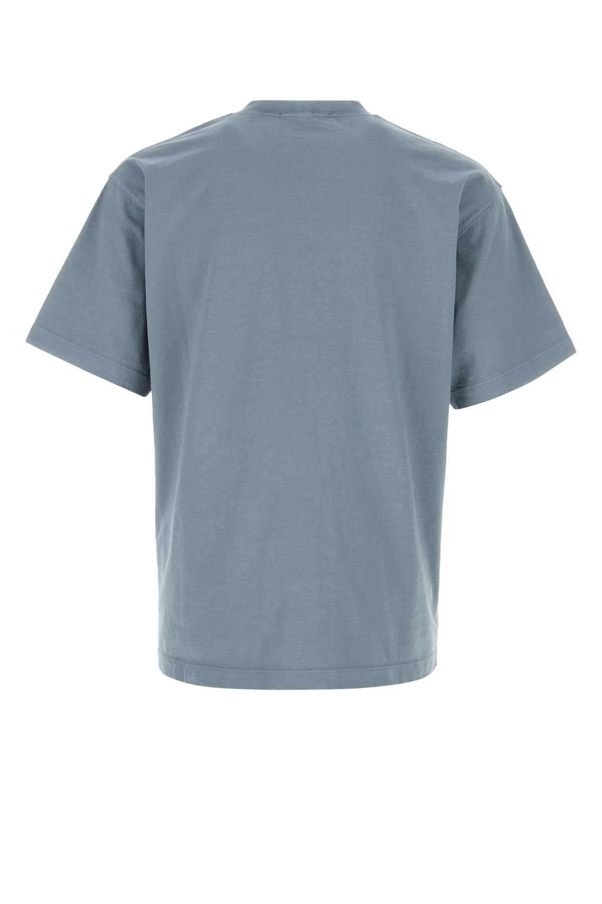 Stone Island Air Force Blue Cotton T-Shirt Size US XXL / EU 58 / 5 - 2 Thumbnail