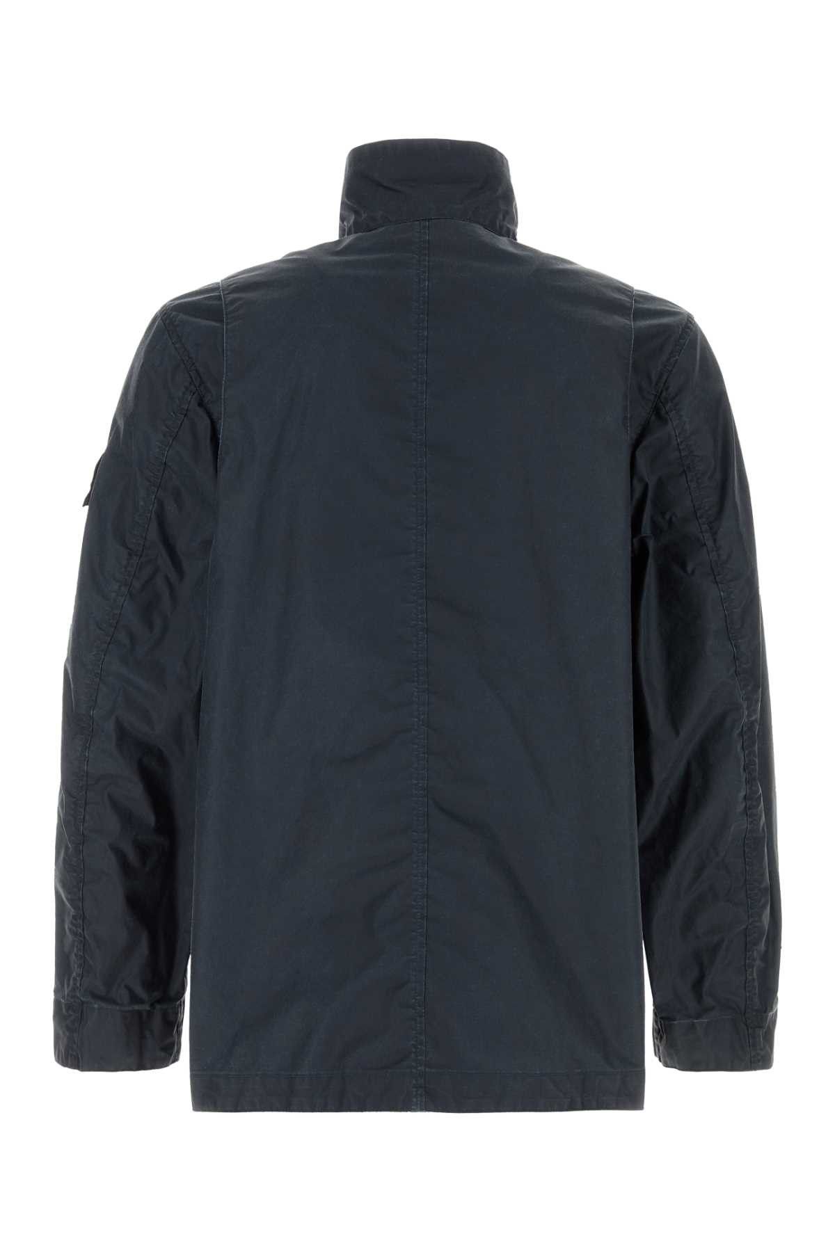 Stone Island Navy Blue Polyester Blend Jacket Size US L / EU 52-54 / 3 - 2 Thumbnail