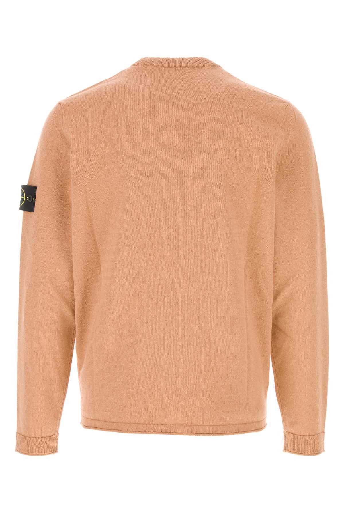 Stone Island Pastel Orange Cotton Blend Sweater Size US S / EU 44-46 / 1 - 2 Thumbnail