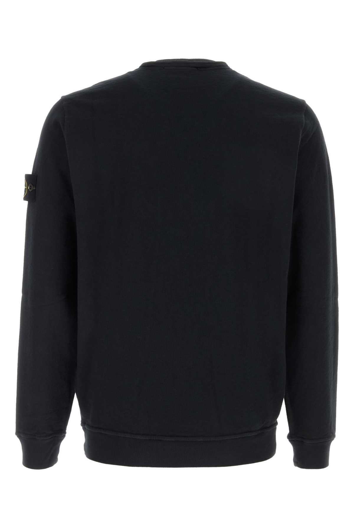 Stone Island Midnight Blue Cotton Sweatshirt Size US XL / EU 56 / 4 - 2 Thumbnail
