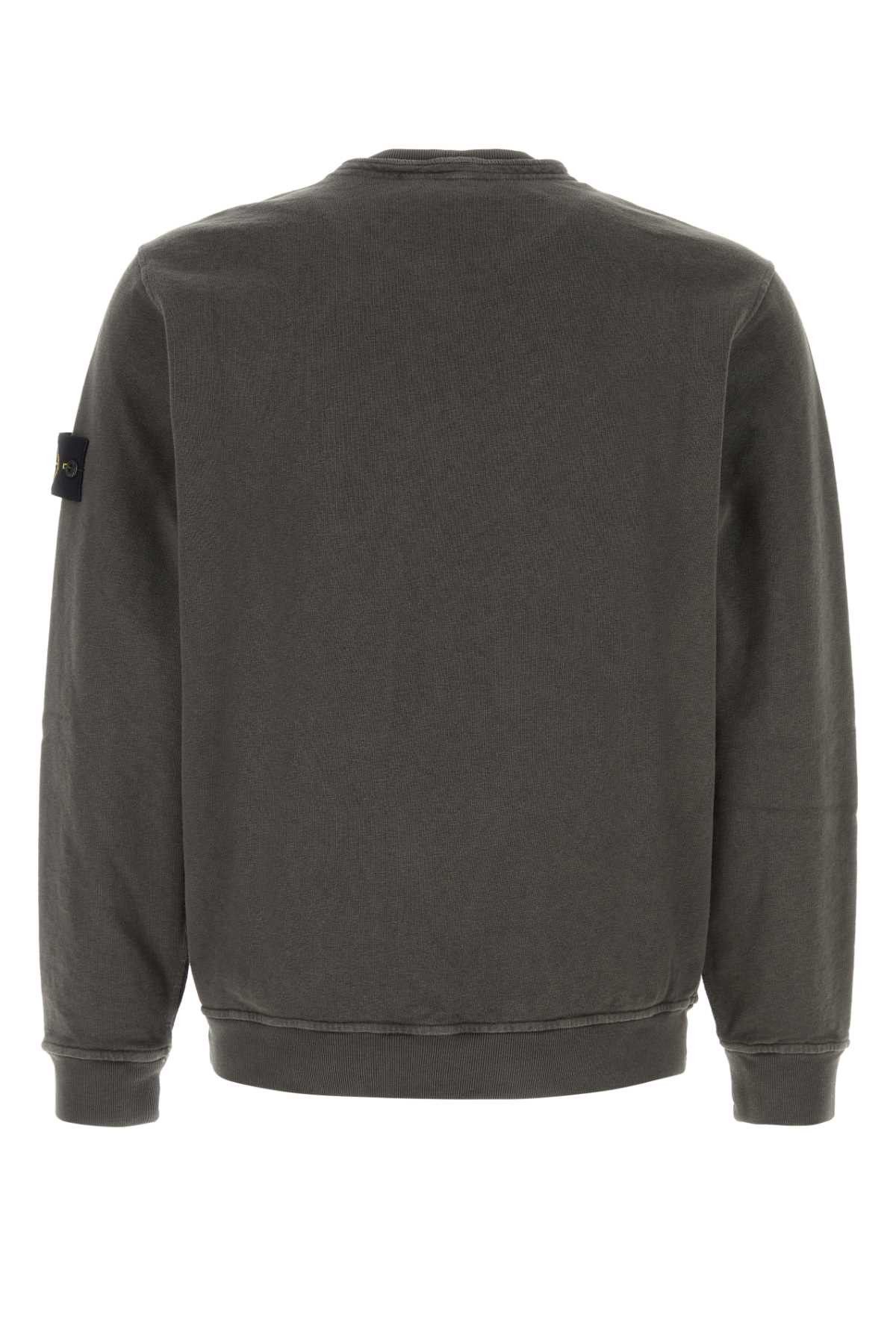 Stone Island Charcoal Cotton Sweatshirt Size US S / EU 44-46 / 1 - 2 Thumbnail