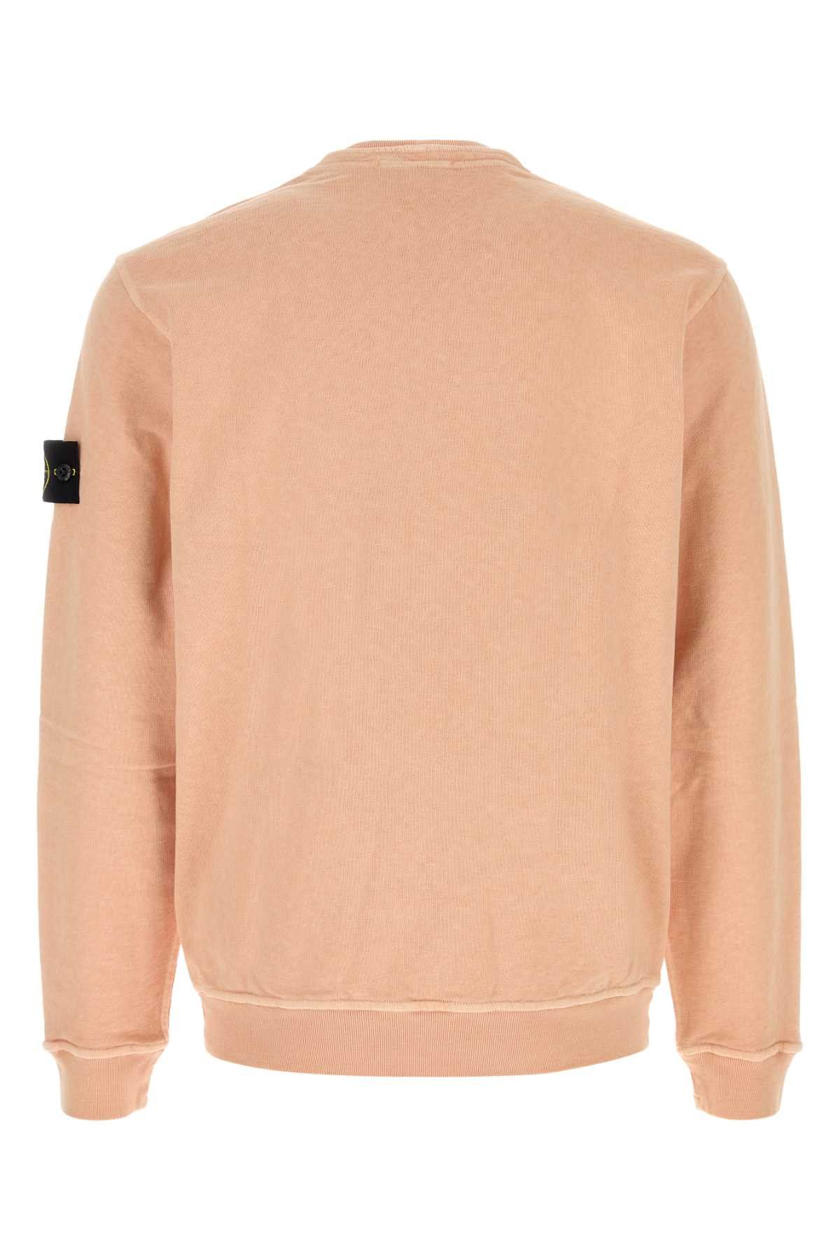 Stone Island Peach Cotton Sweatshirt Size US M / EU 48-50 / 2 - 2 Thumbnail