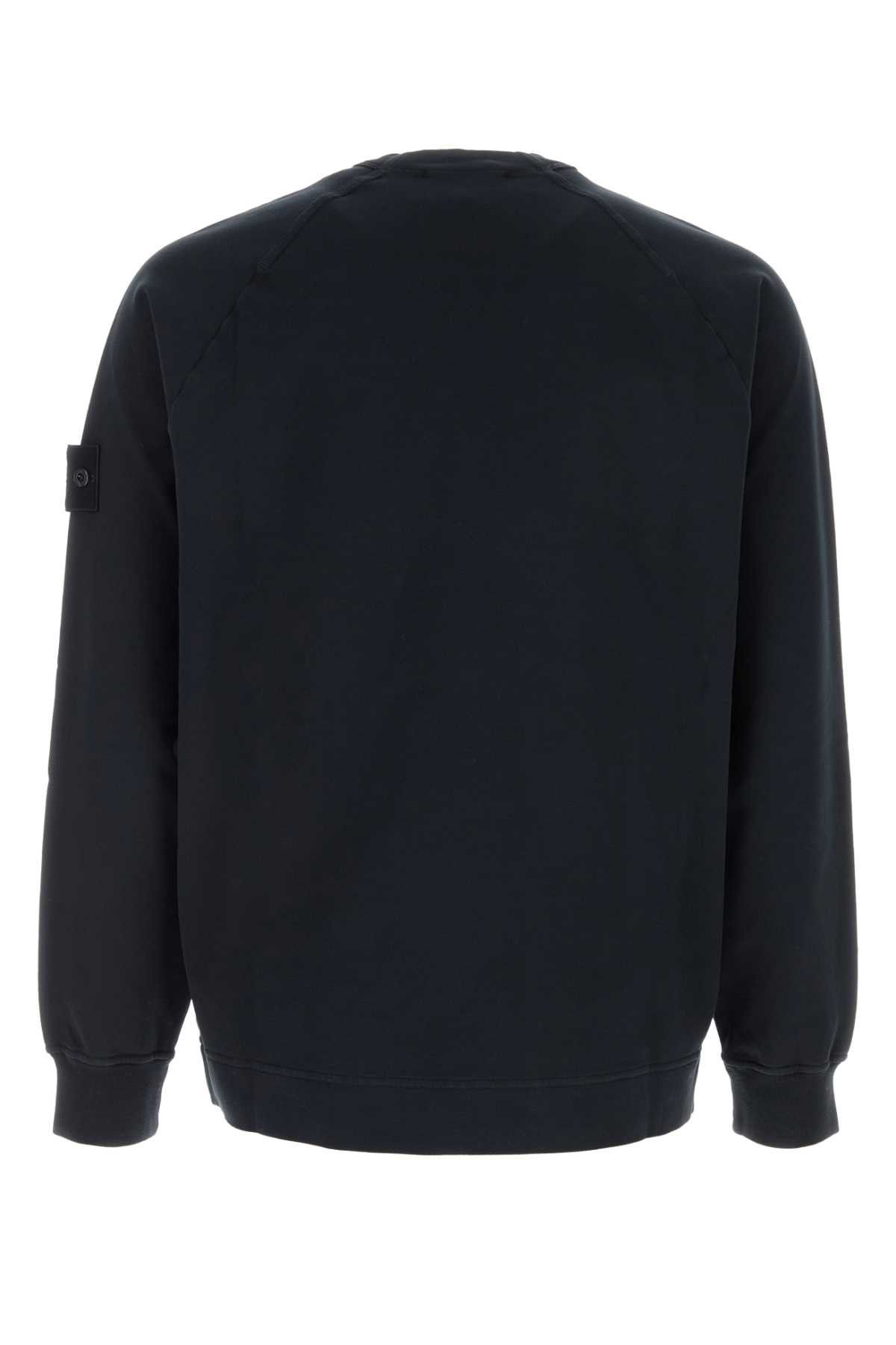 Stone Island Midnight Blue Stretch Cotton T-Shirt Size US S / EU 44-46 / 1 - 2 Thumbnail