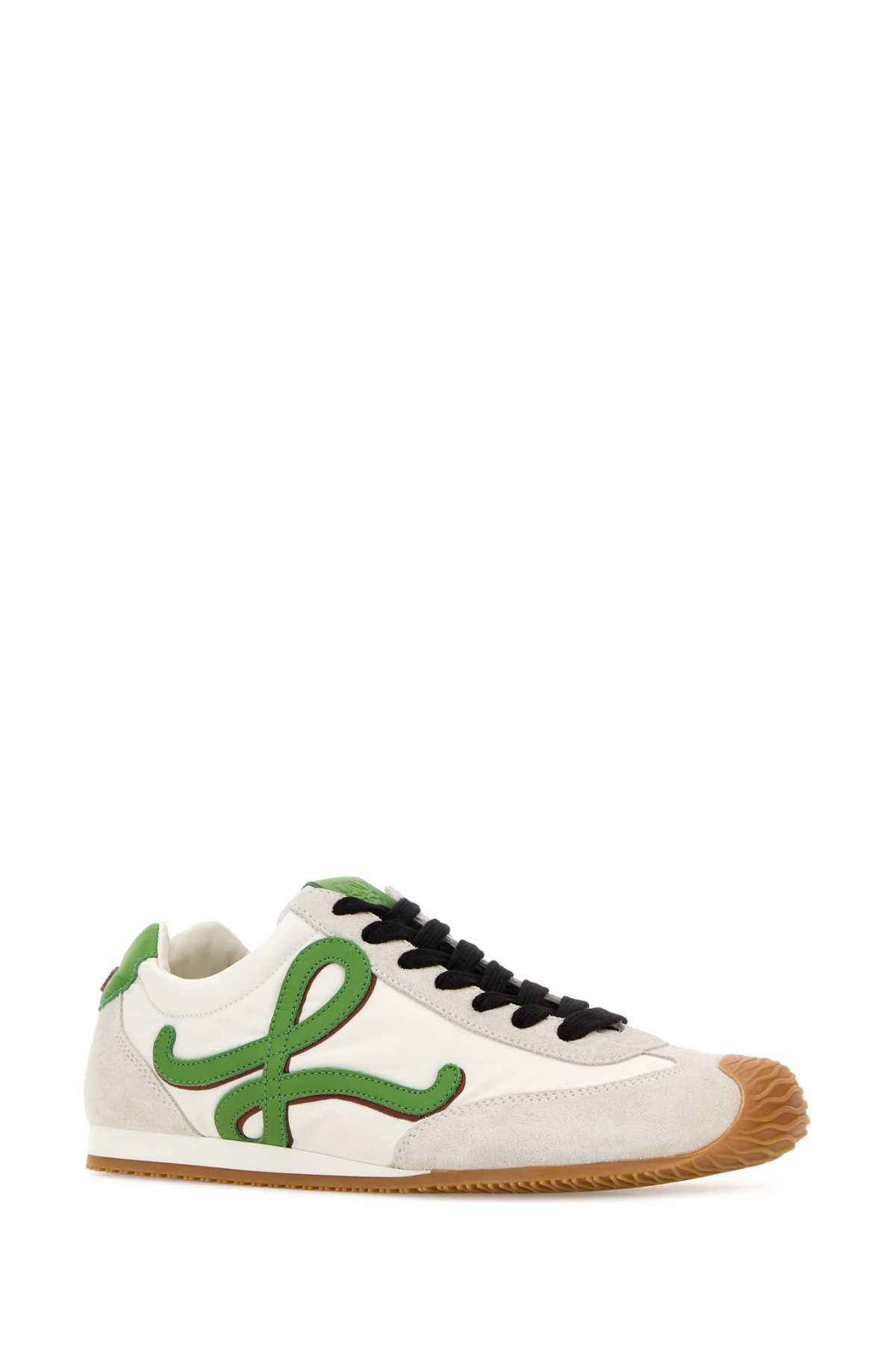 Loewe Two-Tone Canvas And Suede Ballet Runner 2.0 Sneakers Size US 9 / IT 39 - 2 Thumbnail