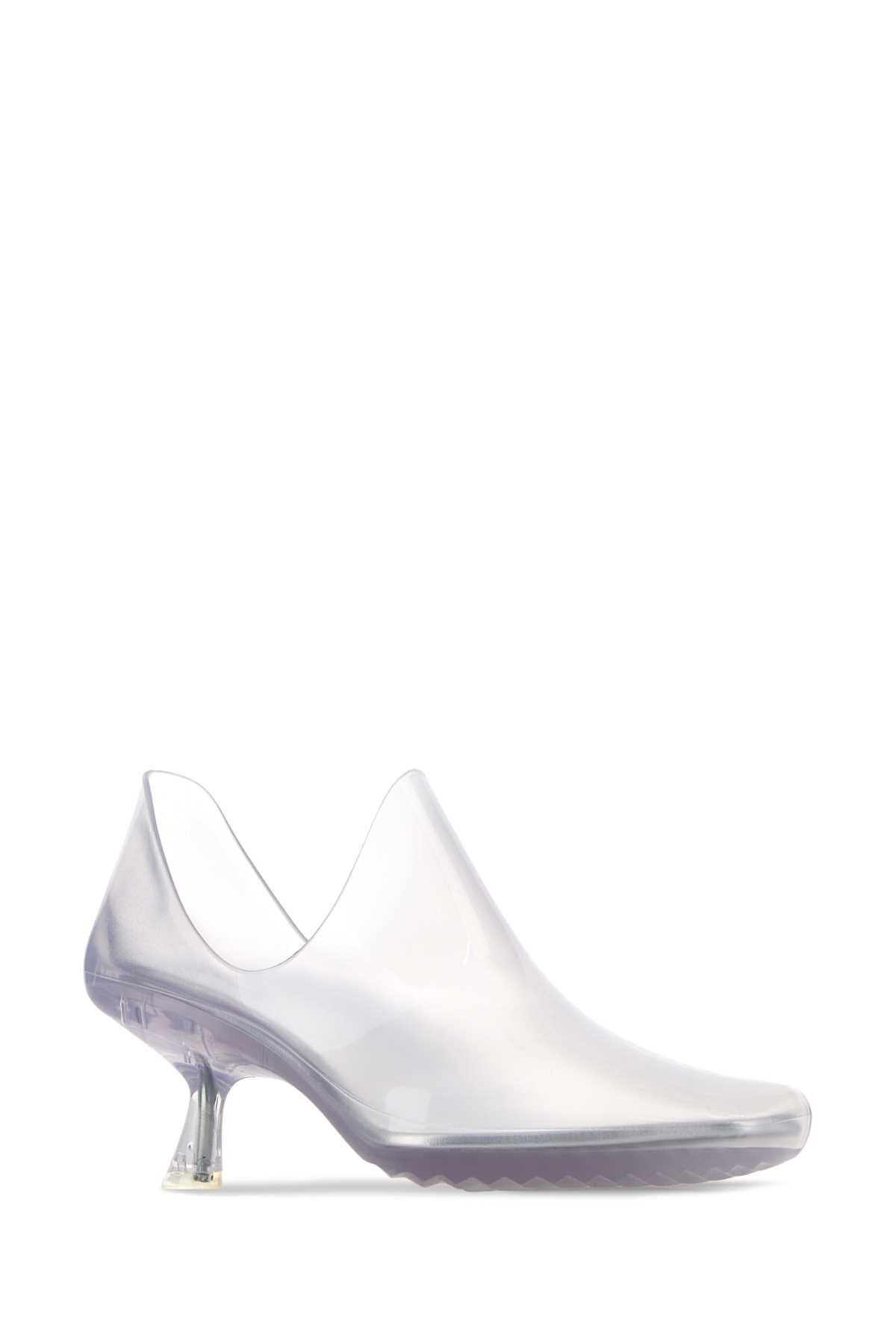 Loewe Light Grey Pvc Emily Aqua Pumps Size US 10 / IT 40 - 2 Thumbnail