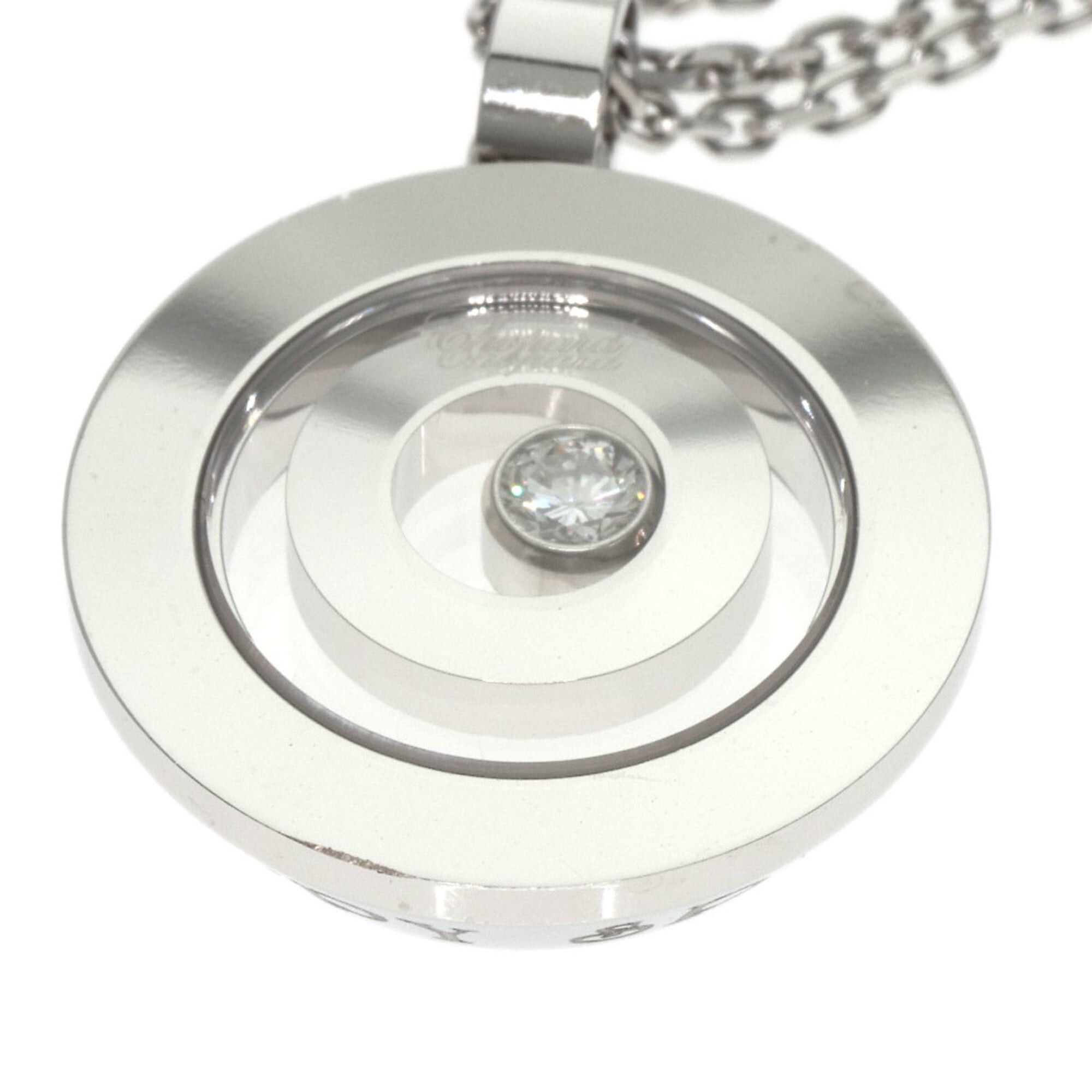 Chopard Chopard Happy Diamonds Necklace 18K White Gold Women's Size ONE SIZE - 7 Thumbnail