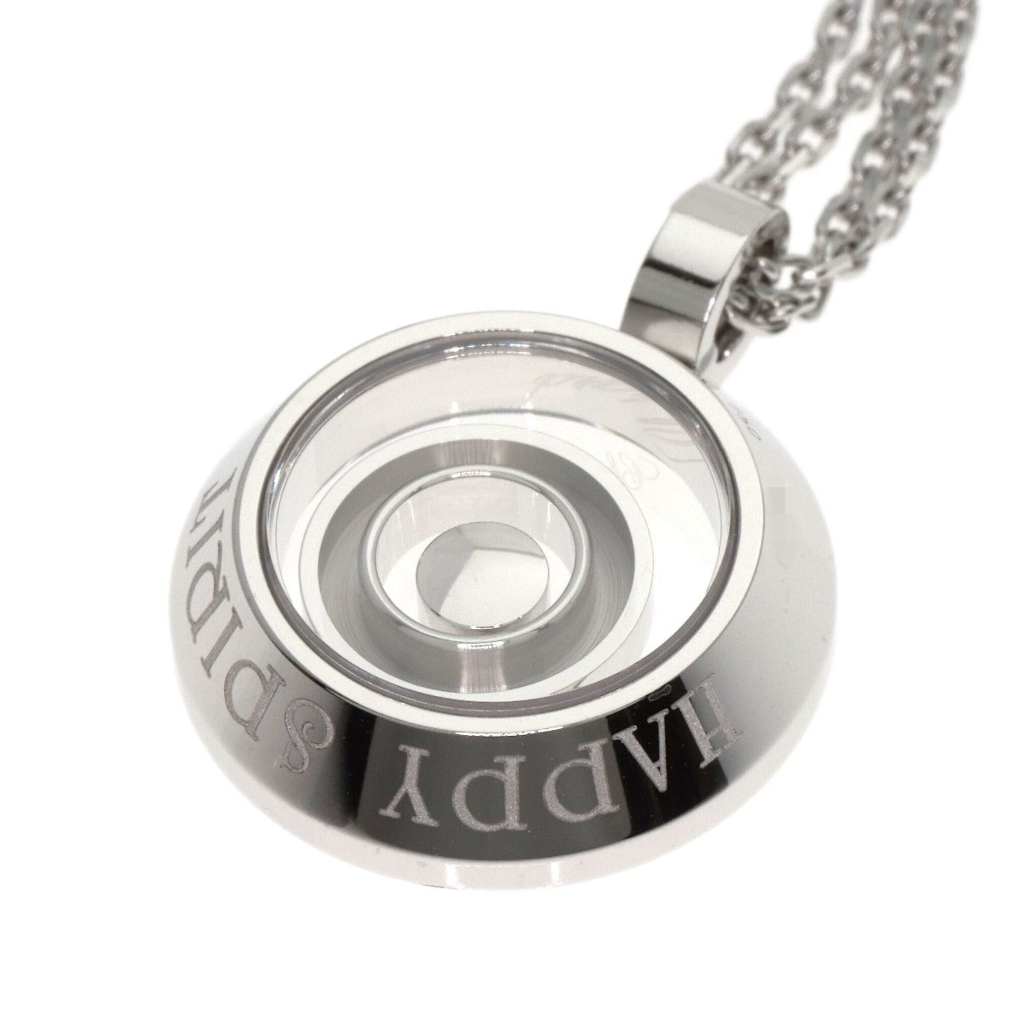 Chopard Chopard Happy Diamonds Necklace 18K White Gold Women's Size ONE SIZE - 4 Thumbnail