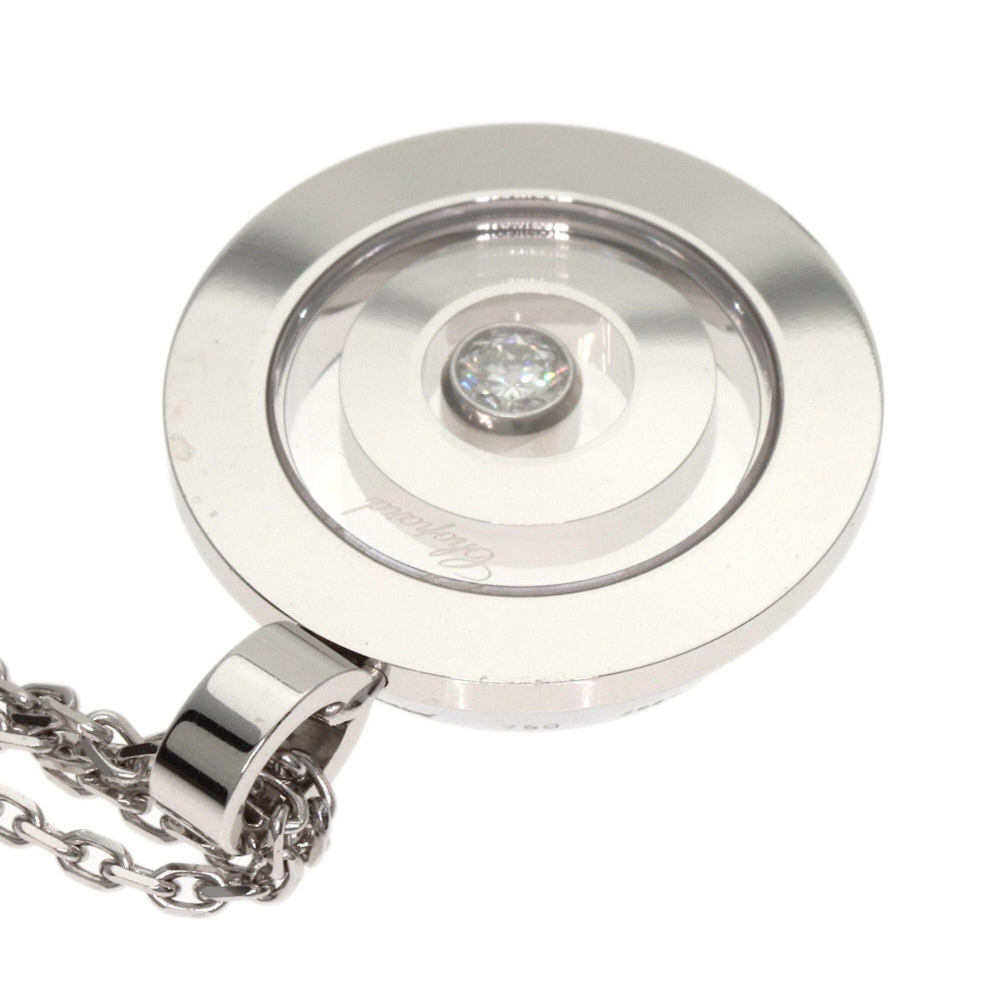 Chopard Chopard Happy Diamonds Necklace 18K White Gold Women's Size ONE SIZE - 6 Thumbnail