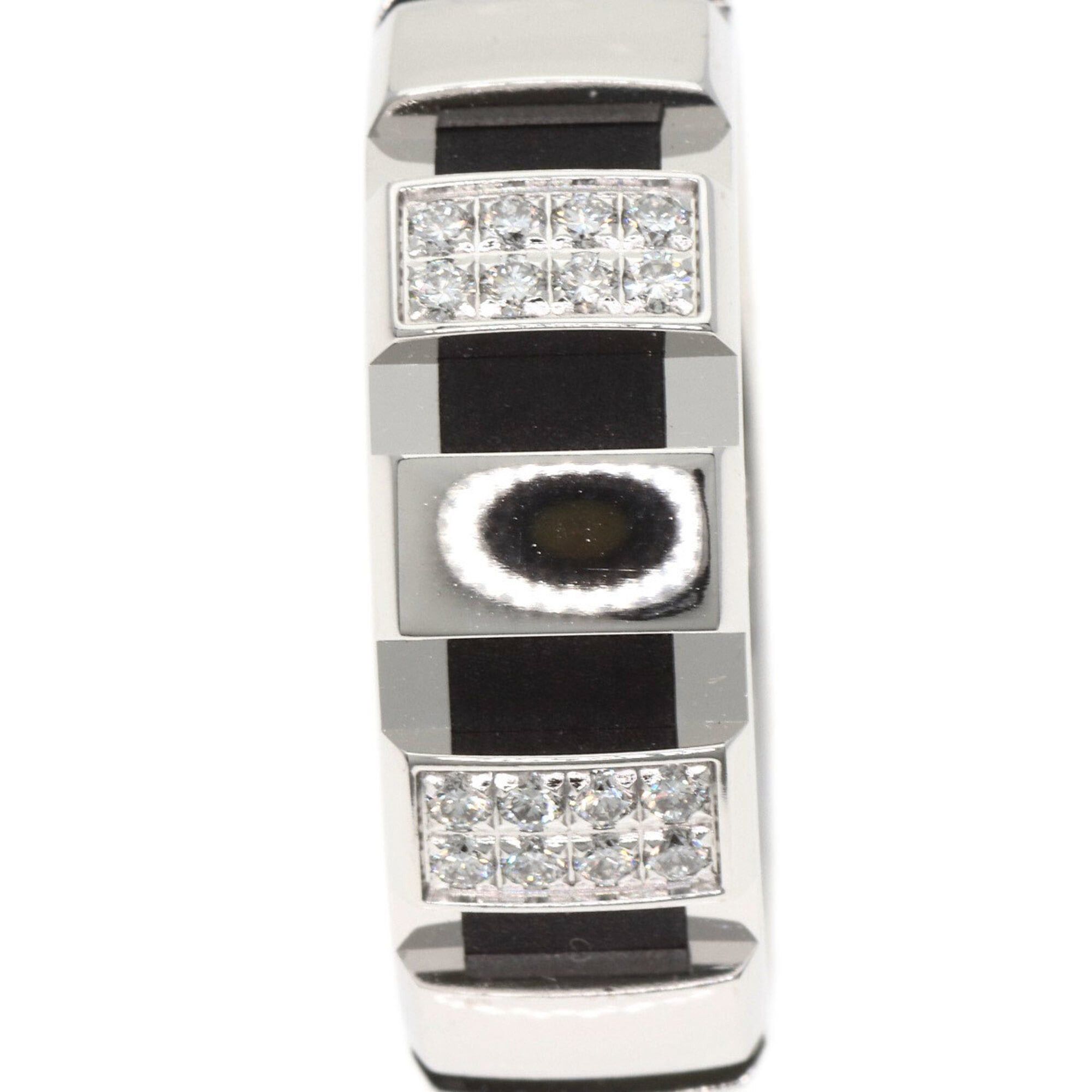 Other Chaumet Class One Diamond Ring #57 18K White Gold Women's Size ONE SIZE - 8 Thumbnail