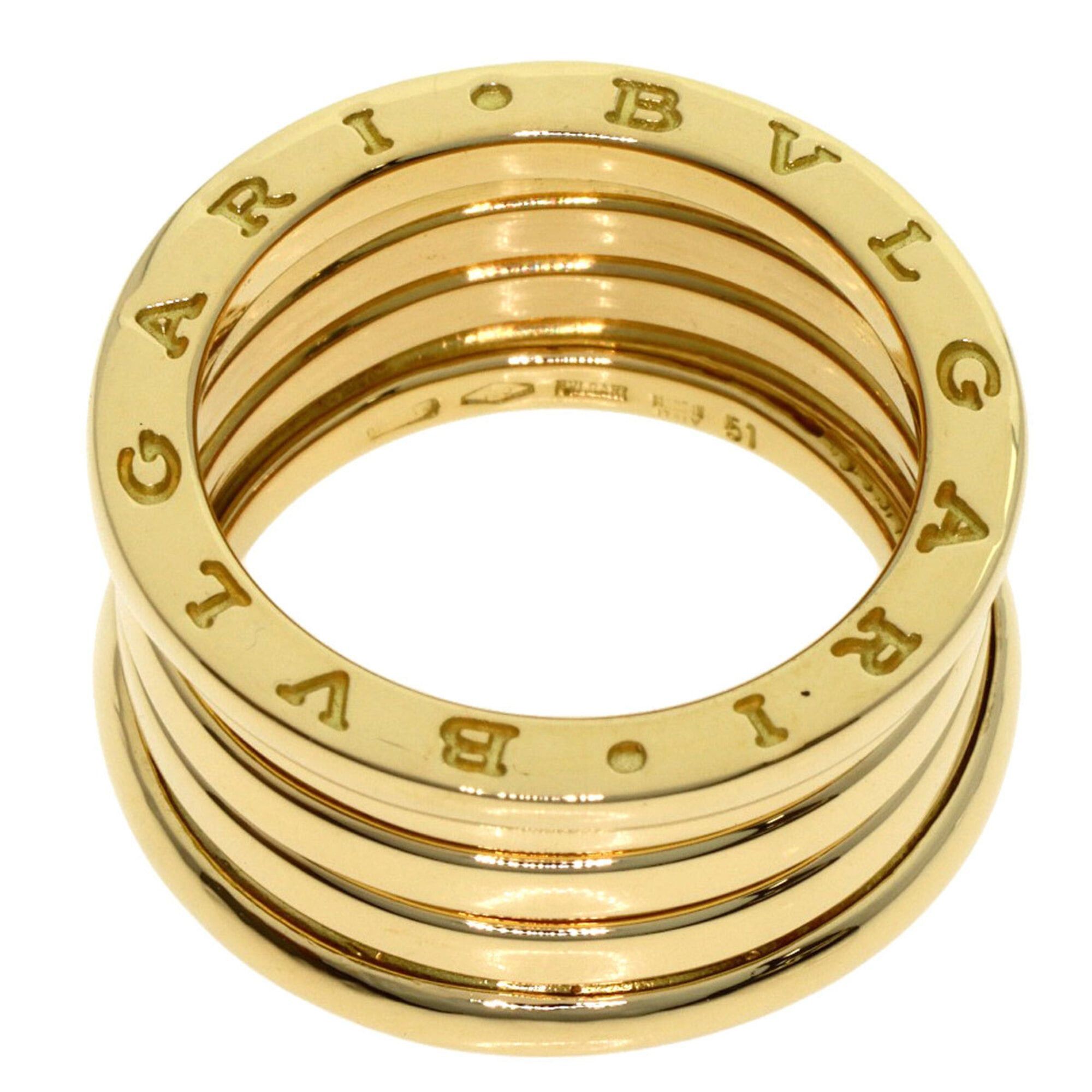 Bvlgari Bvlgari Bulgari B-zero1 4-band ring #51, 18K yellow gold, women's ring. Size ONE SIZE - 4 Thumbnail