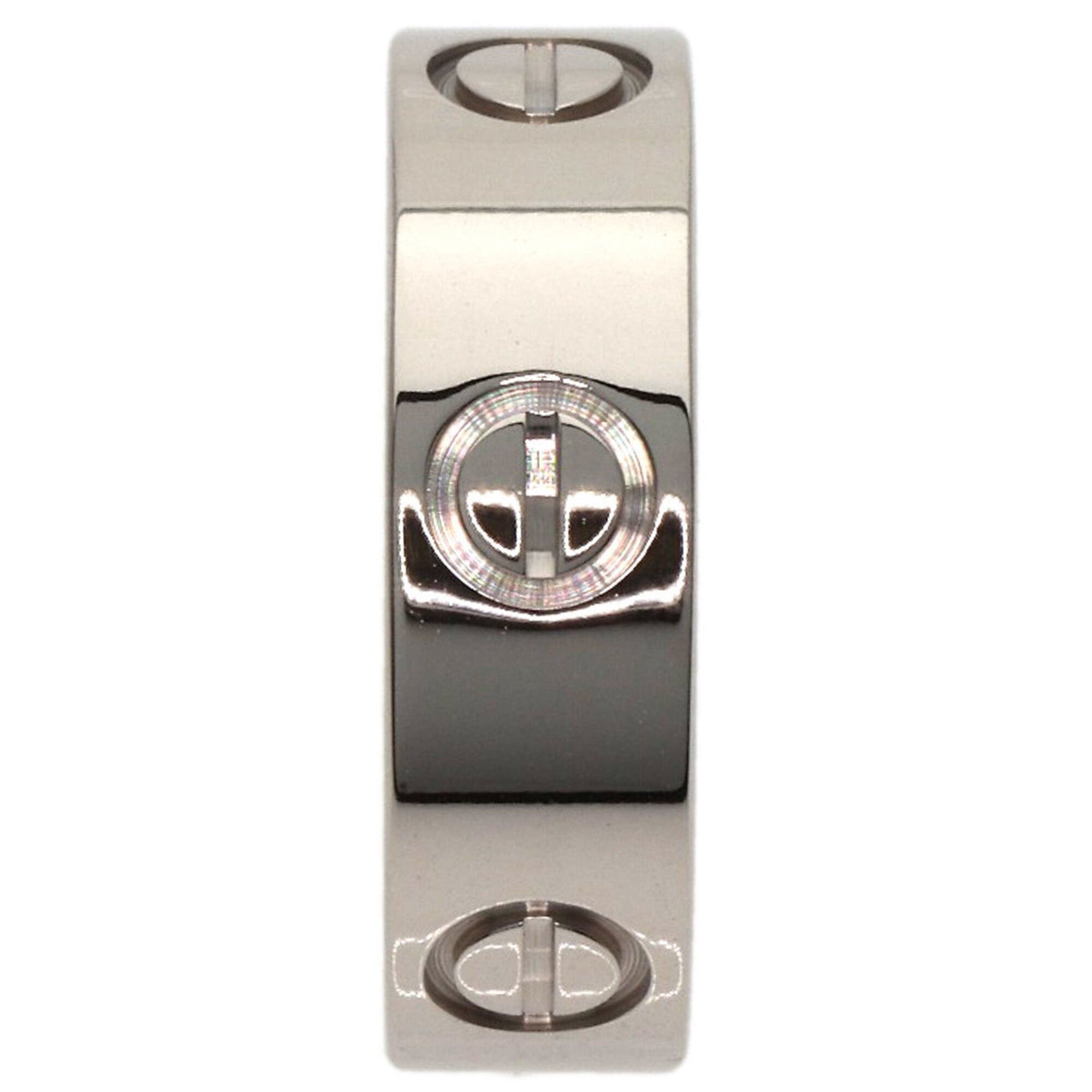 Cartier Cartier Love Ring #49, 18K White Gold, Women's Ring, CARTIER Size ONE SIZE - 3 Thumbnail