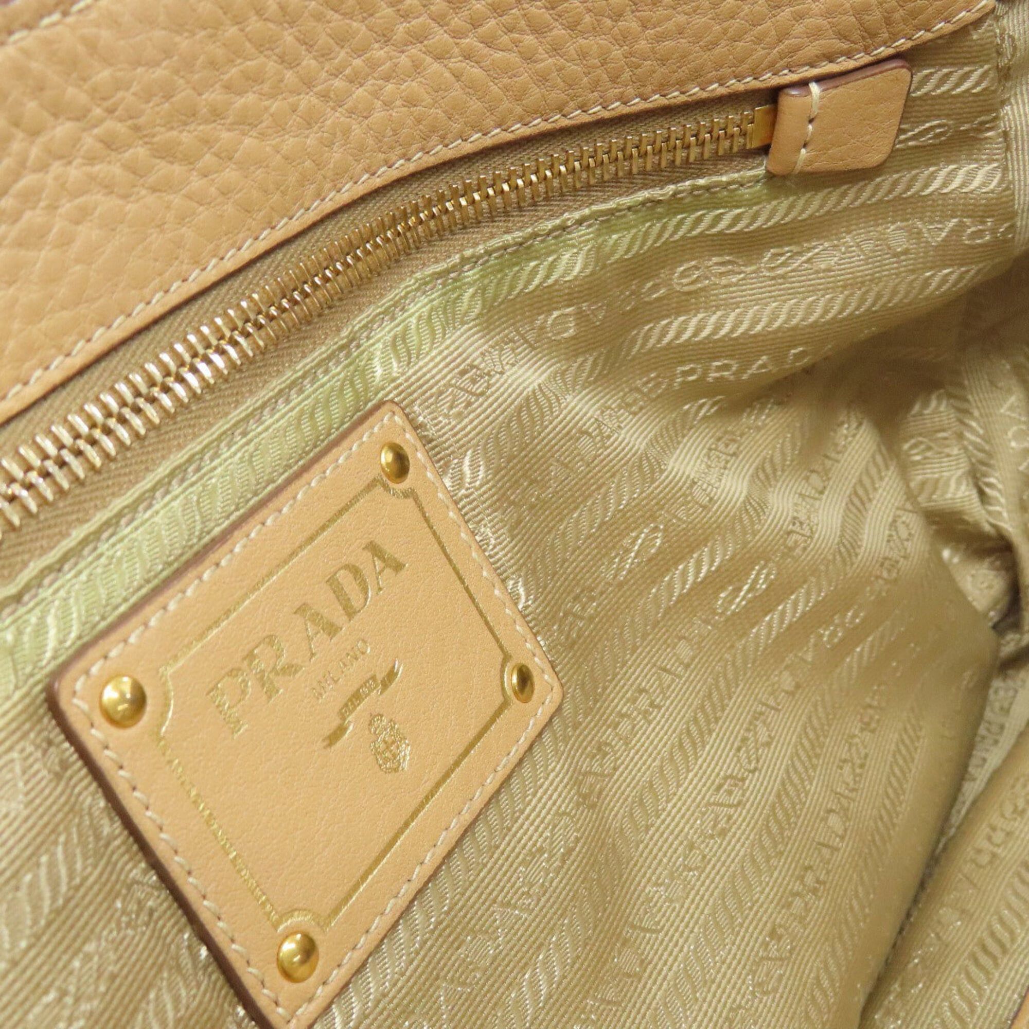 Prada Prada Logo Leather Handbag for Women PRADA Size ONE SIZE - 11 Thumbnail