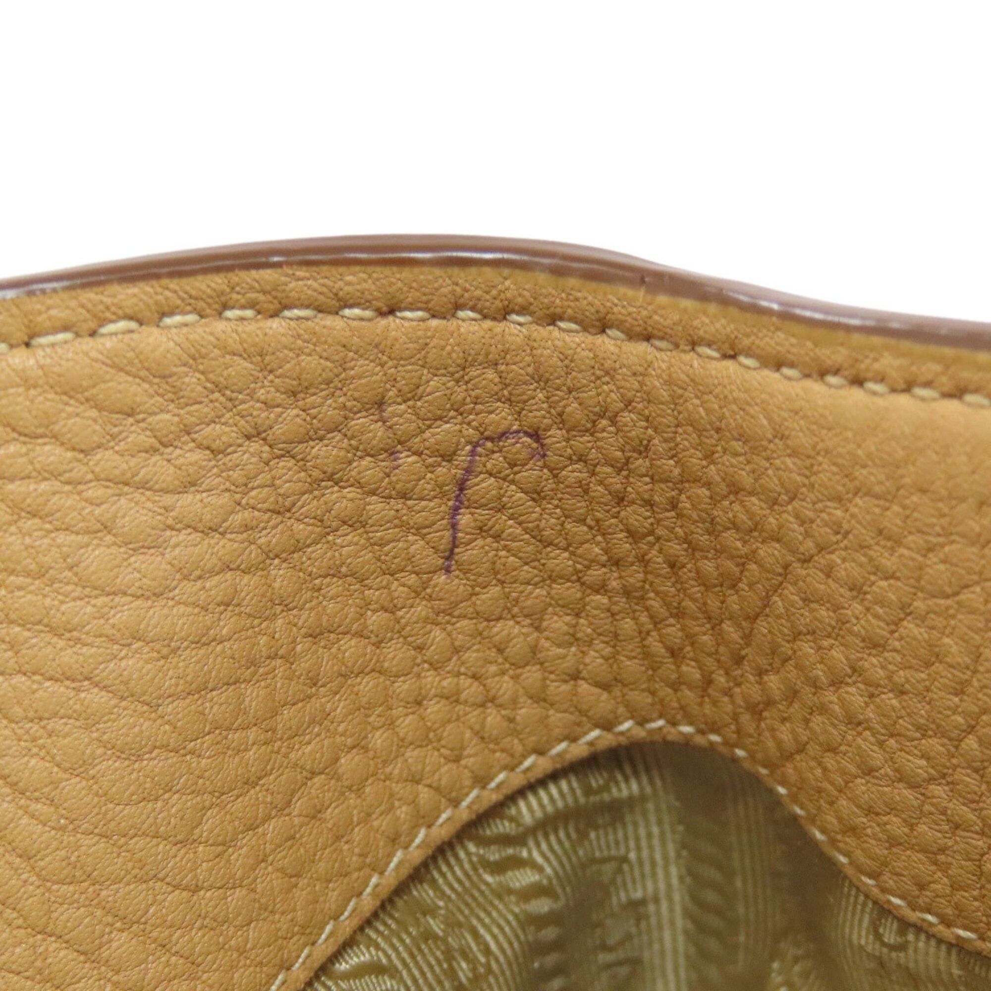 Prada Prada Logo Leather Handbag for Women PRADA Size ONE SIZE - 13 Thumbnail
