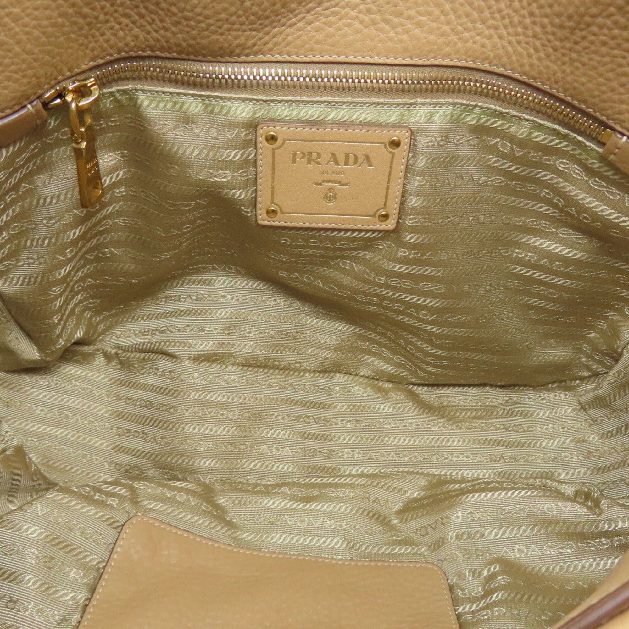 Prada Prada Logo Leather Handbag for Women PRADA Size ONE SIZE - 5 Thumbnail