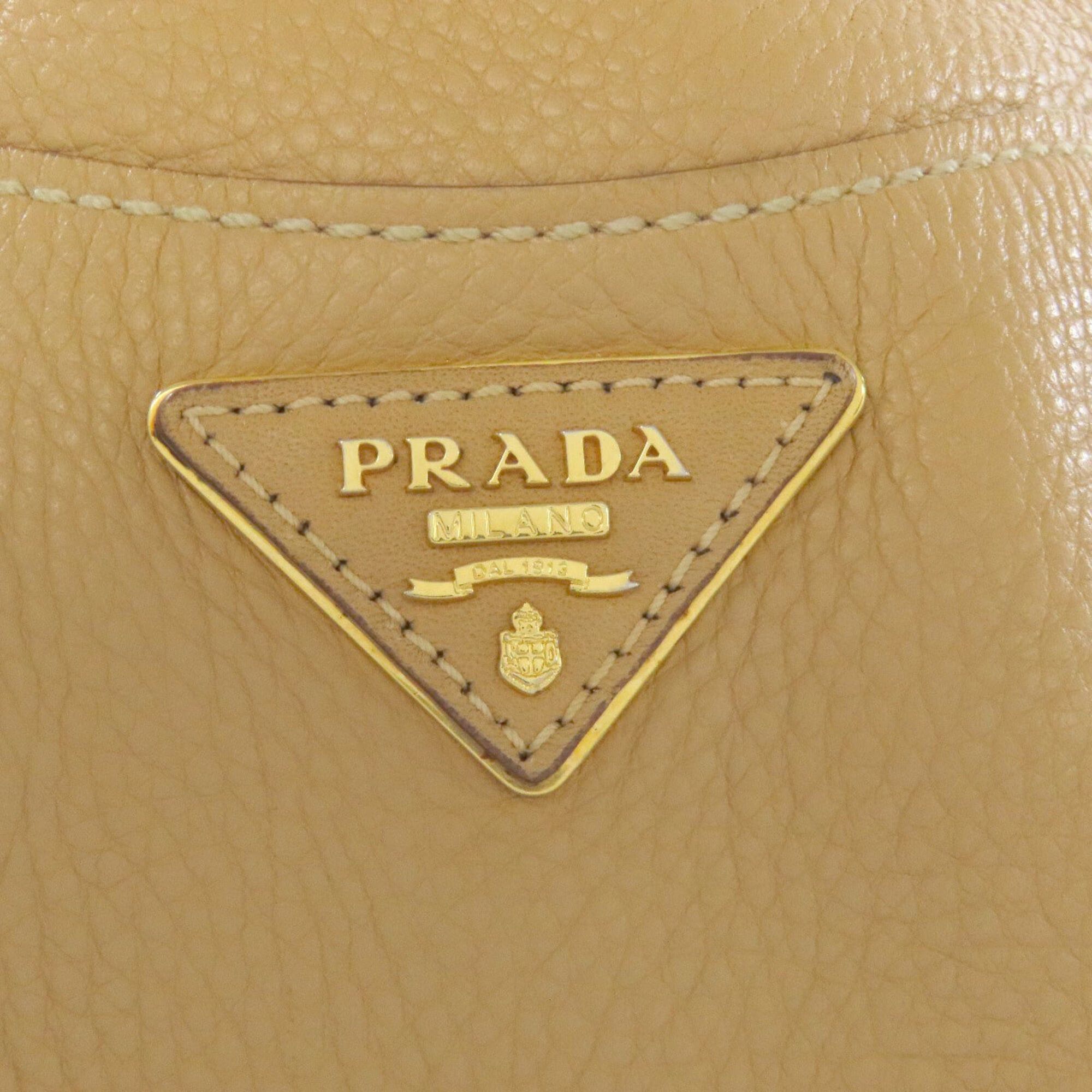 Prada Prada Logo Leather Handbag for Women PRADA Size ONE SIZE - 9 Thumbnail