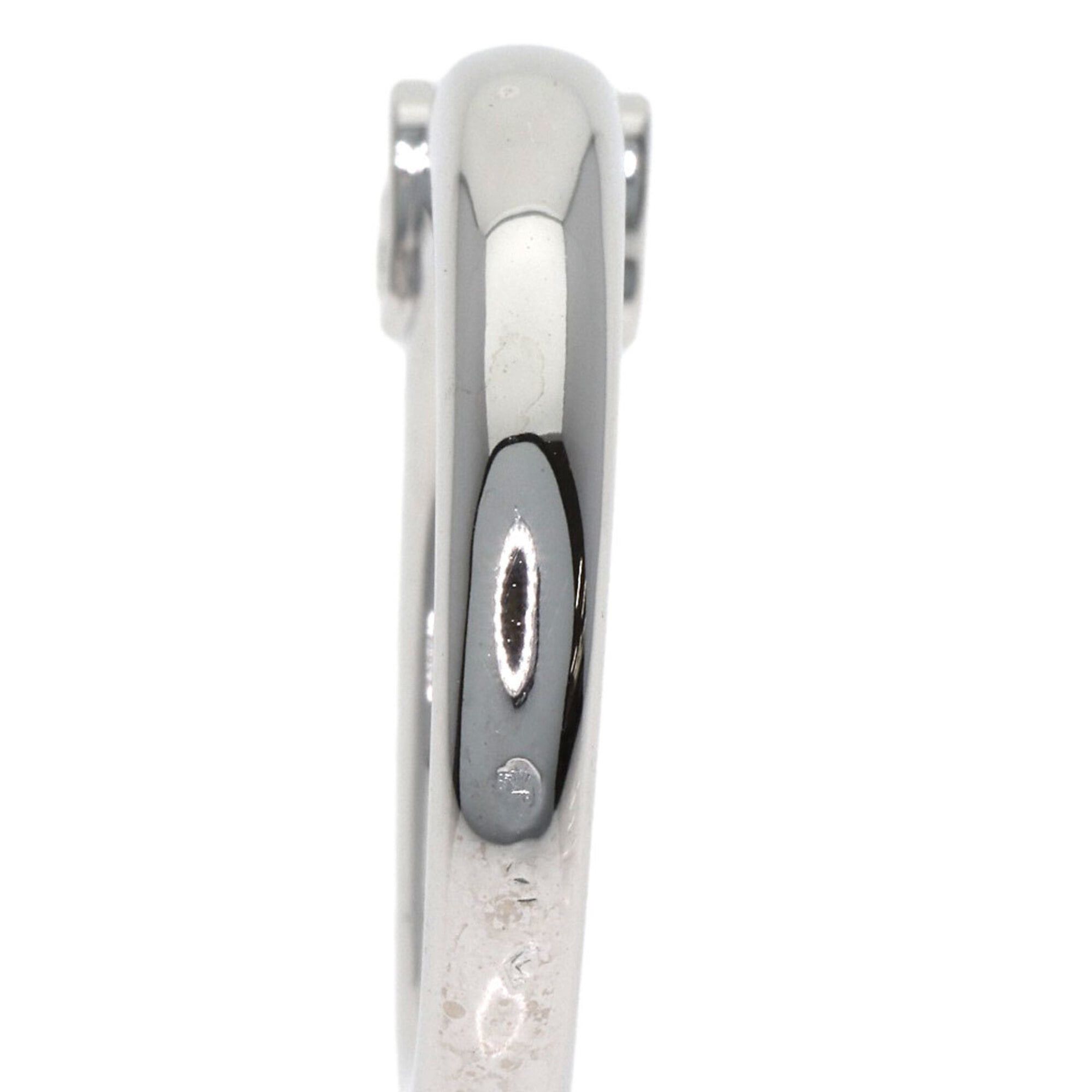 Cartier Cartier C de Solitaire #48 Ring, 18K White Gold, Women's, CARTIER Size ONE SIZE - 8 Thumbnail