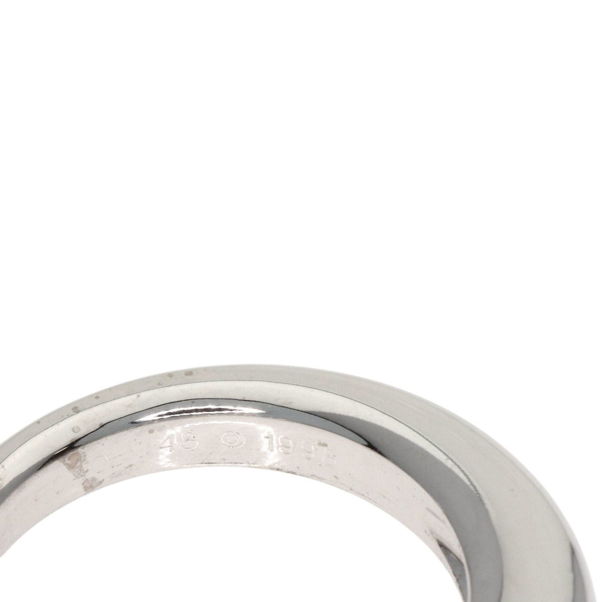 Cartier Cartier C de Solitaire #48 Ring, 18K White Gold, Women's, CARTIER Size ONE SIZE - 7 Thumbnail