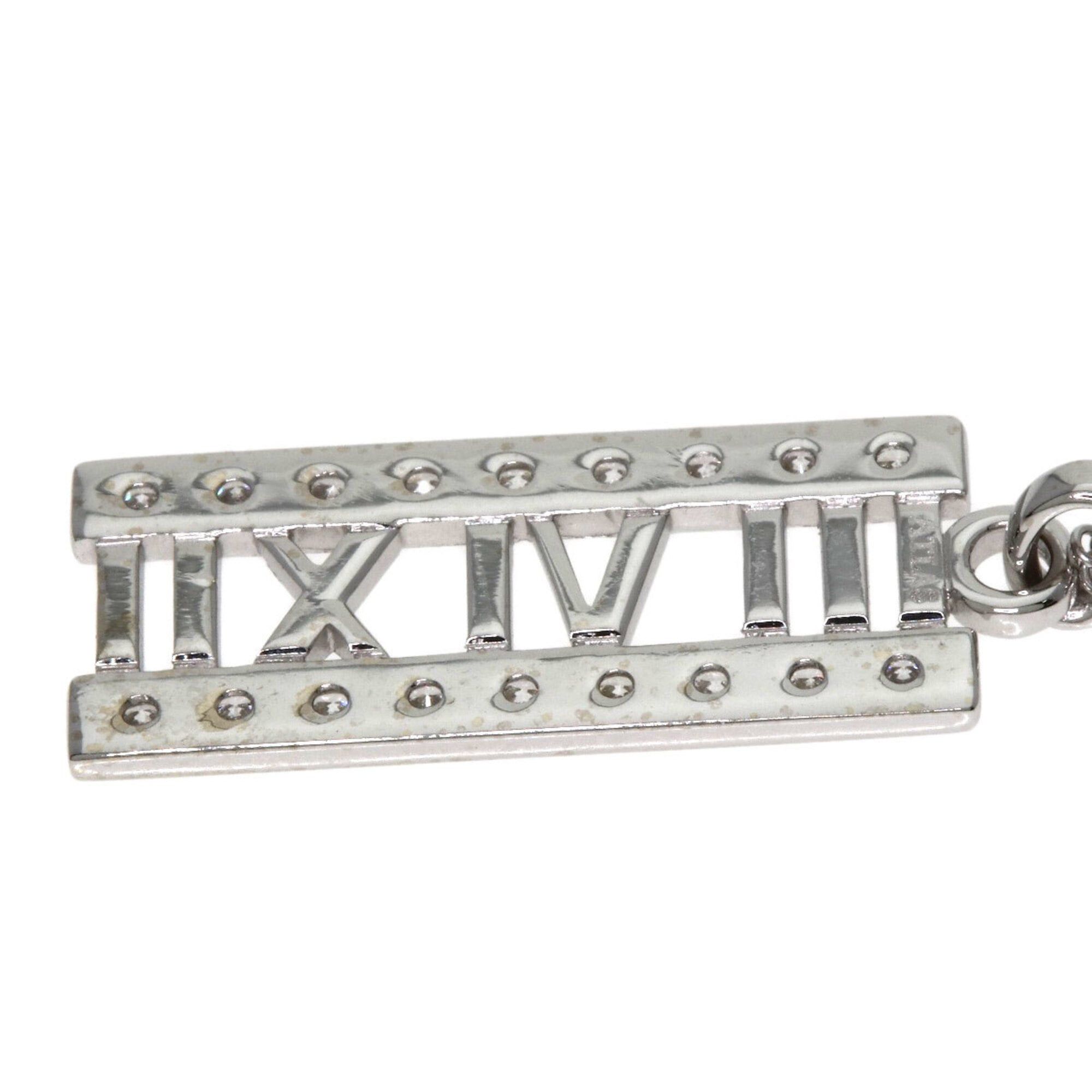 Tiffany & Co. Tiffany & Co. Atlas Bar Diamond Necklace, 18K White Gold, Women's. Size ONE SIZE - 6 Thumbnail