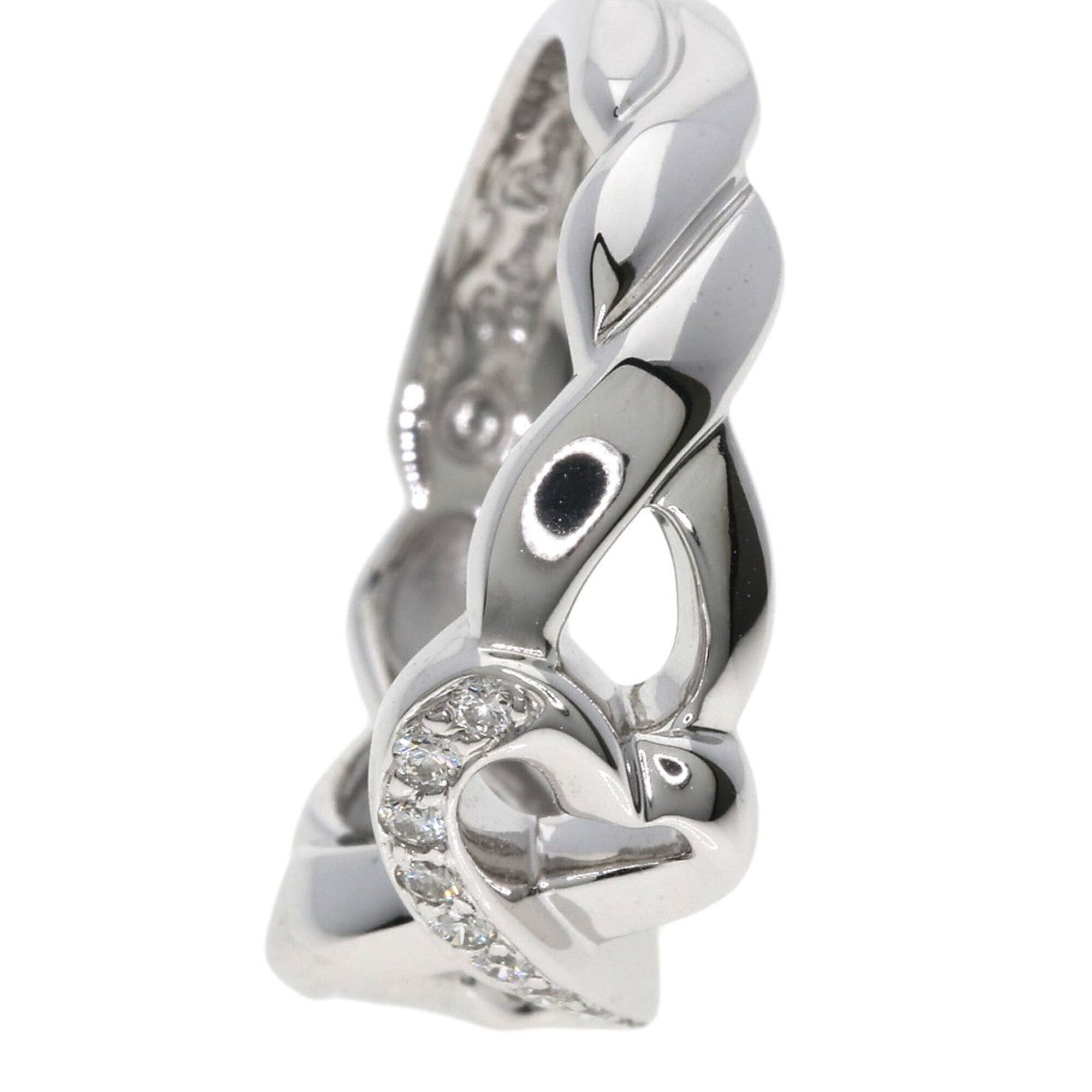Tiffany & Co. Tiffany & Co. Double Loving Heart Diamond Ring, 18K White Gold, Women's. Size ONE SIZE - 9 Thumbnail