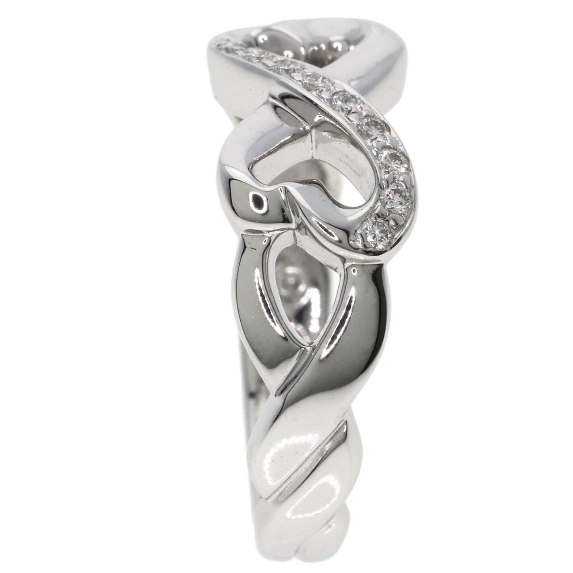 Tiffany & Co. Tiffany & Co. Double Loving Heart Diamond Ring, 18K White Gold, Women's. Size ONE SIZE - 3 Thumbnail