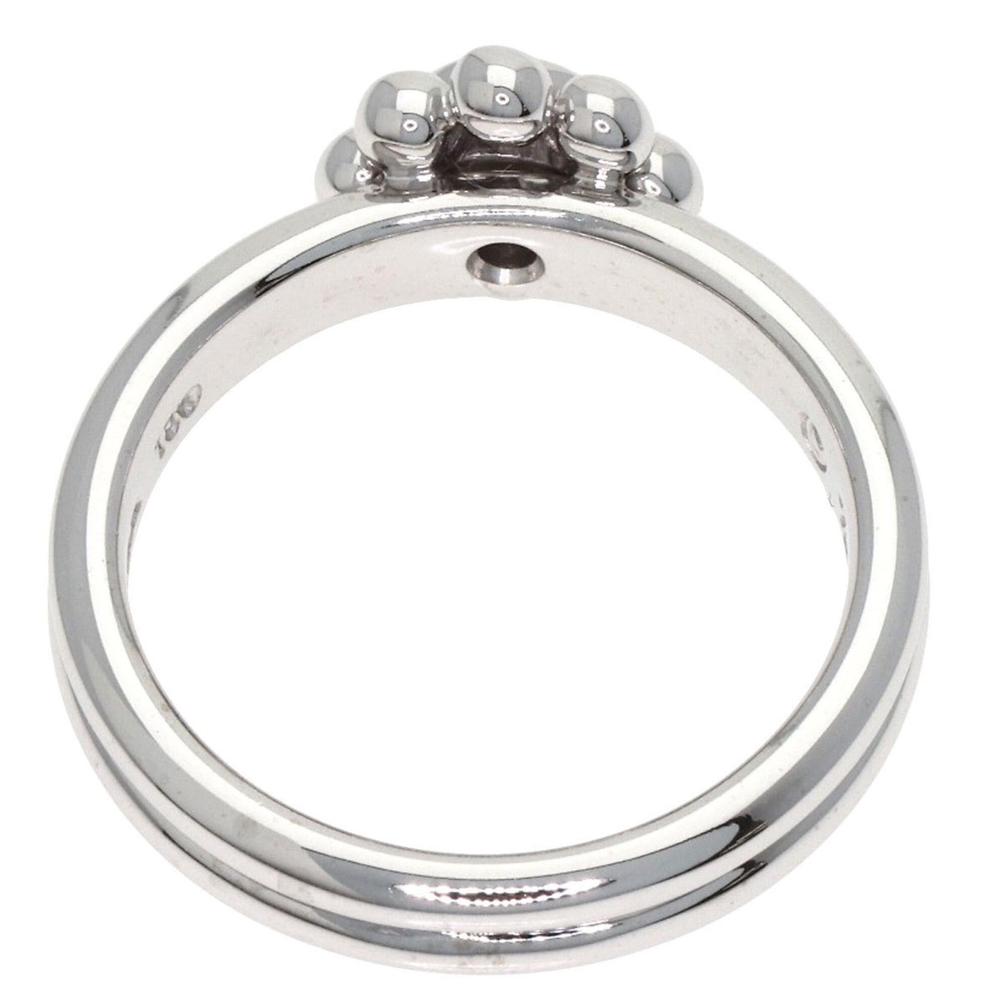 Tiffany & Co. Tiffany & Co. Jolie Beads Diamond Ring, 18K White Gold, Women's. Size ONE SIZE - 4 Thumbnail