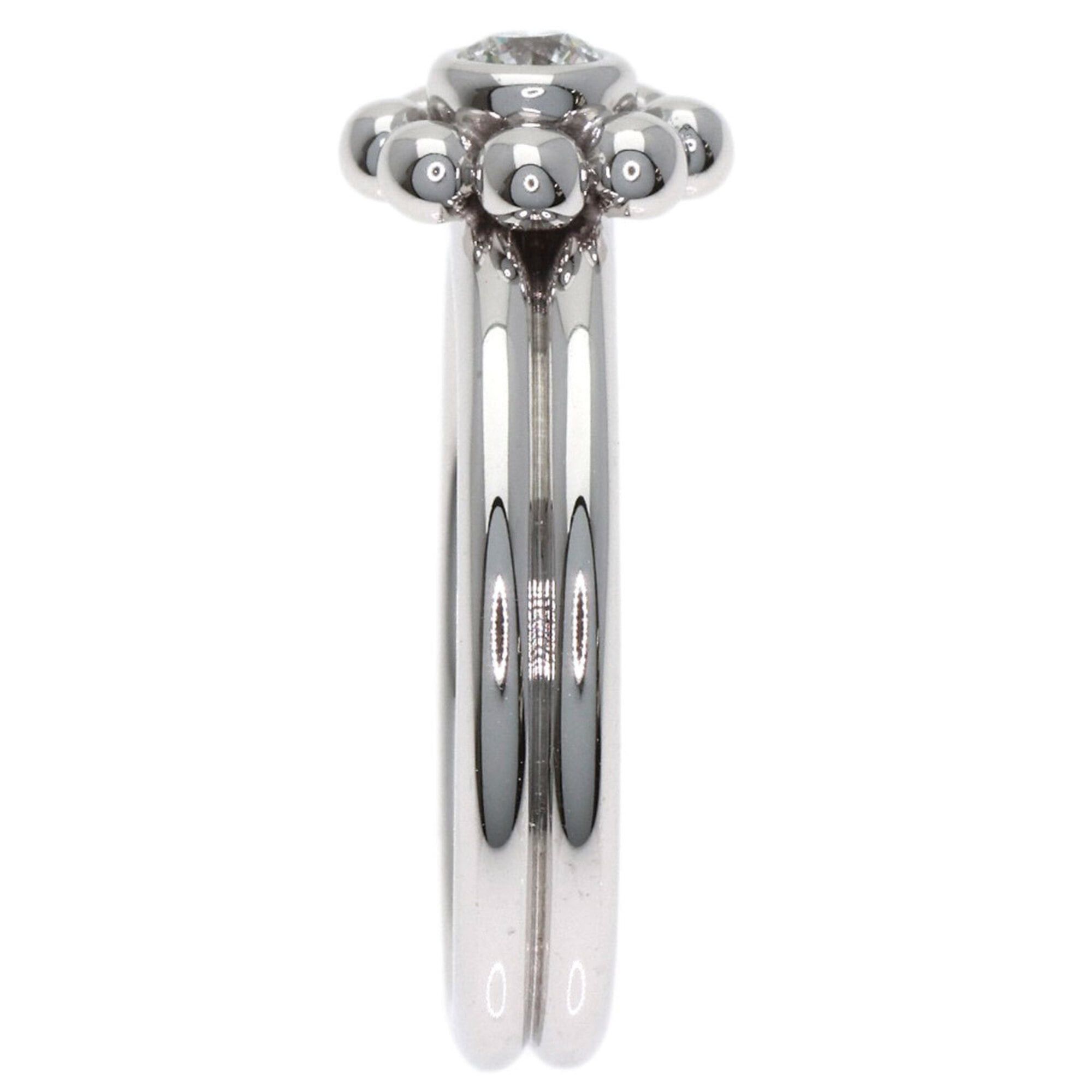 Tiffany & Co. Tiffany & Co. Jolie Beads Diamond Ring, 18K White Gold, Women's. Size ONE SIZE - 3 Thumbnail