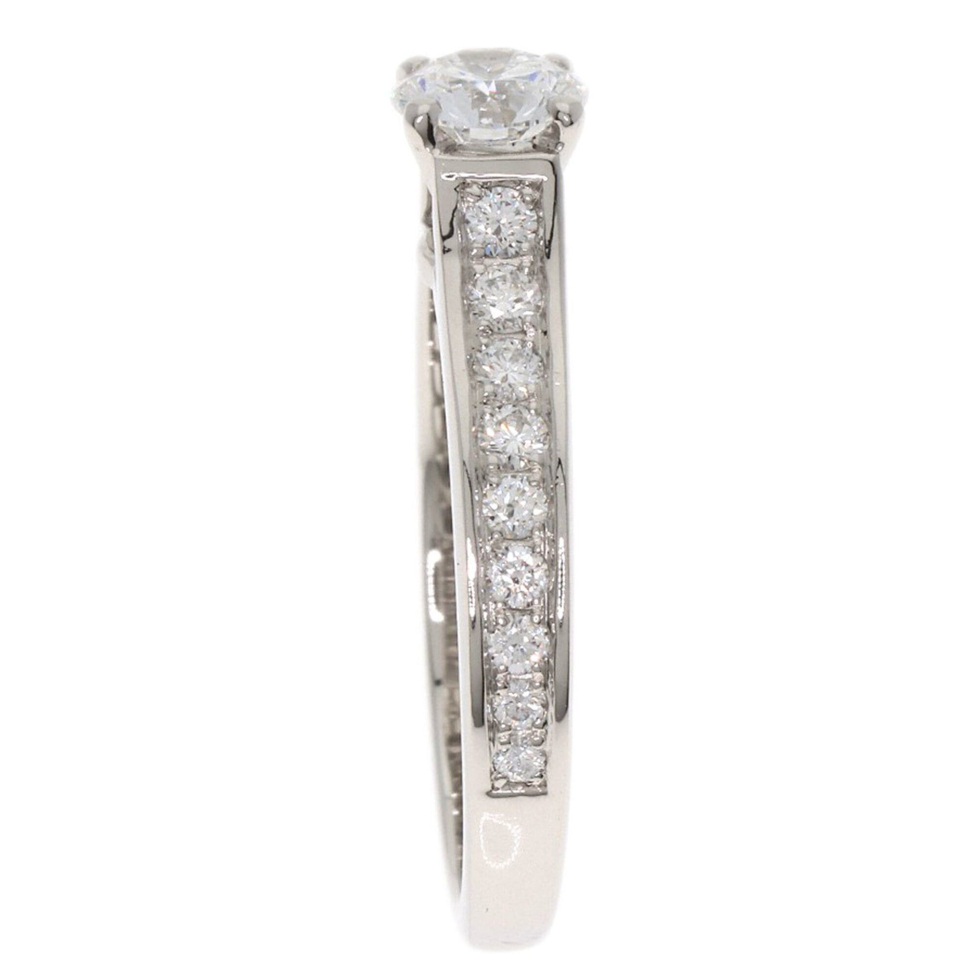 Cartier Cartier 1895 Solitaire Diamond E-VS1-EX #45 Ring, Platinum PT950, Women's. Size ONE SIZE - 3 Thumbnail
