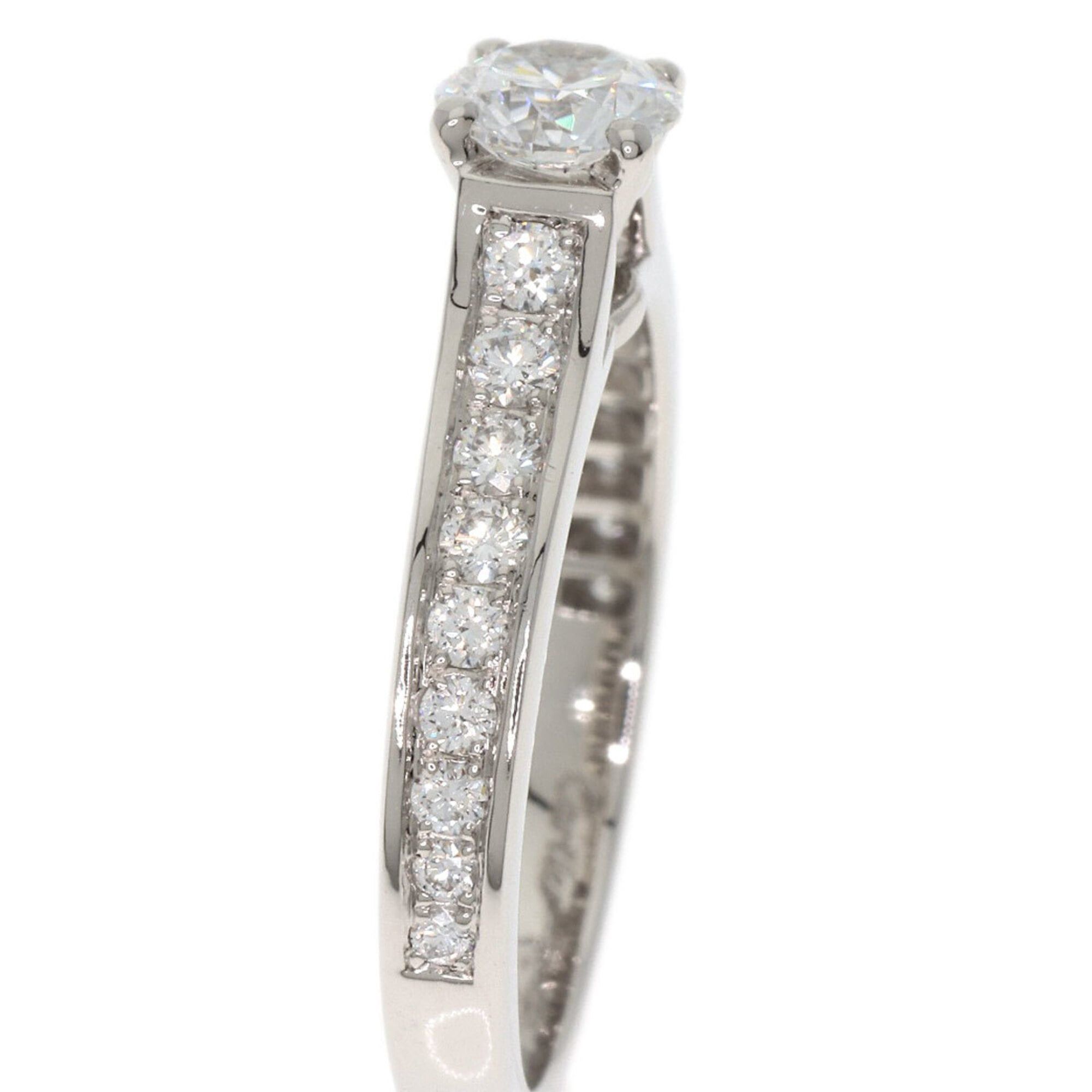 Cartier Cartier 1895 Solitaire Diamond E-VS1-EX #45 Ring, Platinum PT950, Women's. Size ONE SIZE - 7 Thumbnail