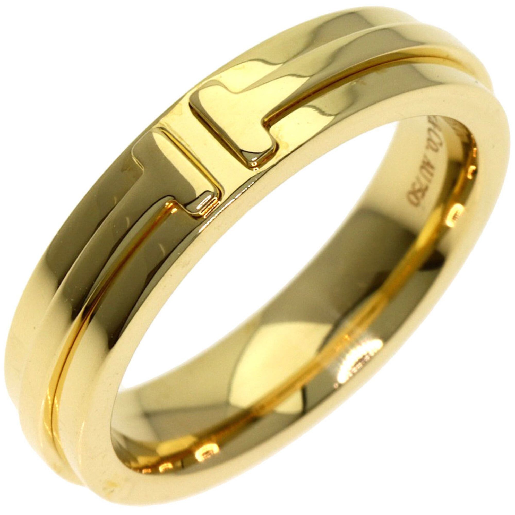 Tiffany & Co. Tiffany & Co. T TWO Ring, 18K Yellow Gold, Women's. Size ONE SIZE - 2 Thumbnail