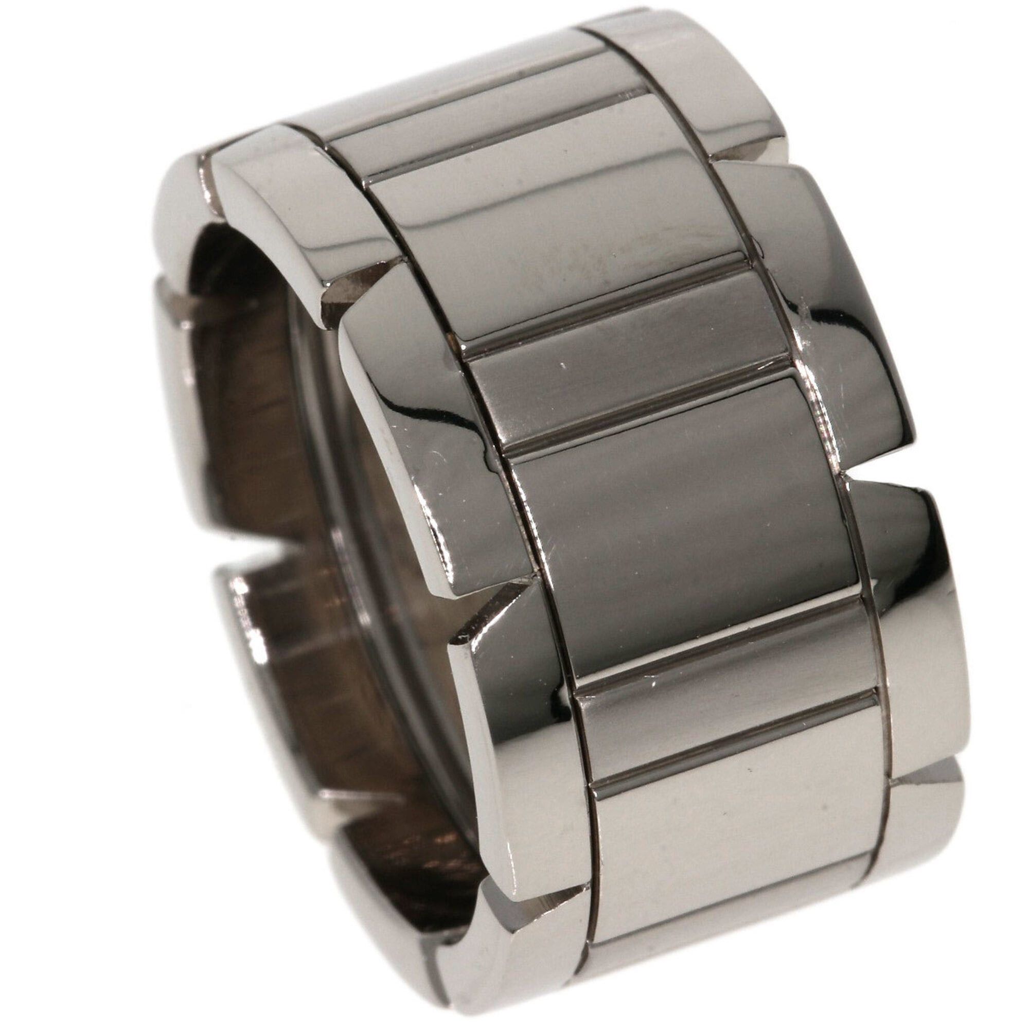 Cartier Cartier Tank Française LM #51 Ring, 18K White Gold, Women's, CARTIER Size ONE SIZE - 7 Thumbnail