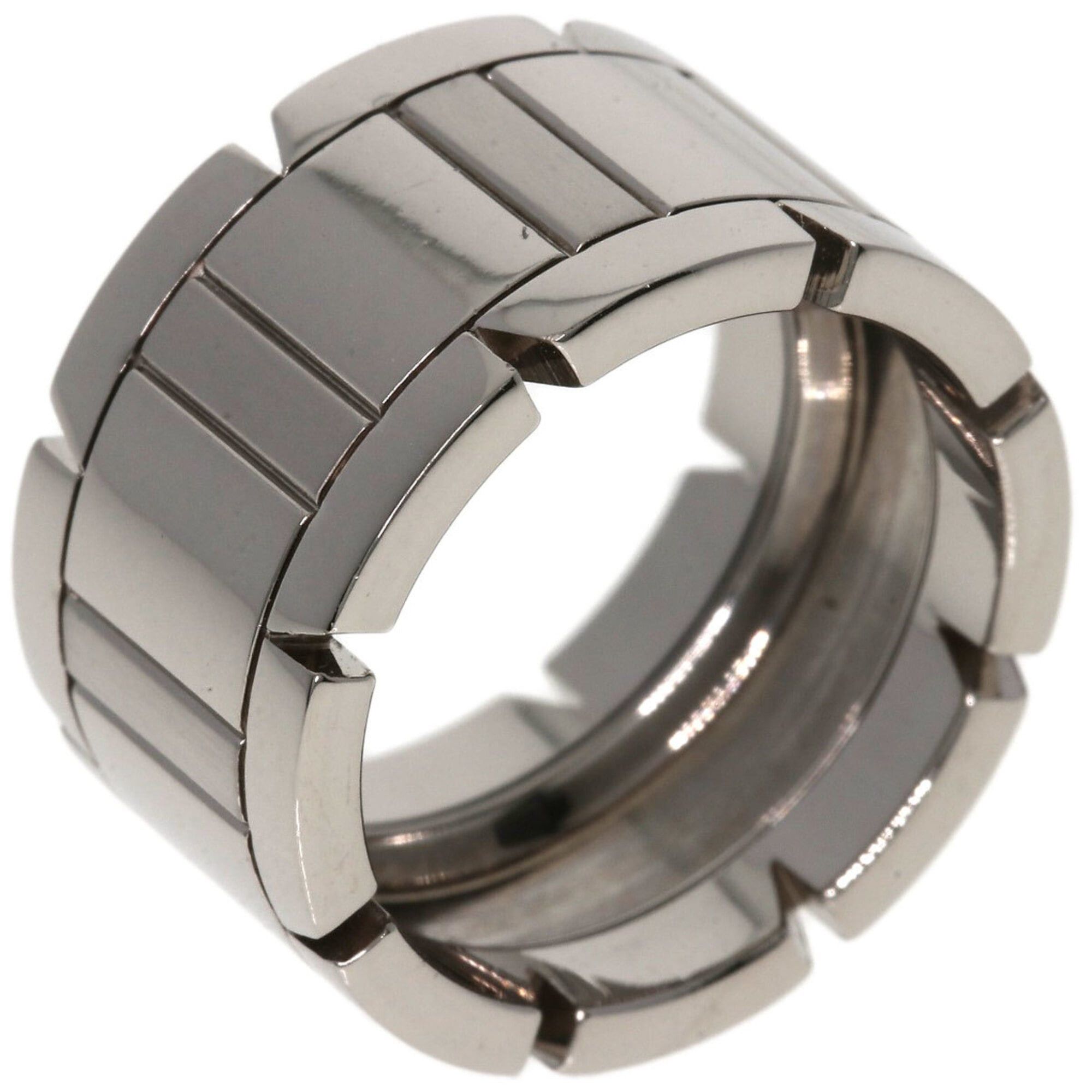 Cartier Cartier Tank Française LM #51 Ring, 18K White Gold, Women's, CARTIER Size ONE SIZE - 2 Thumbnail