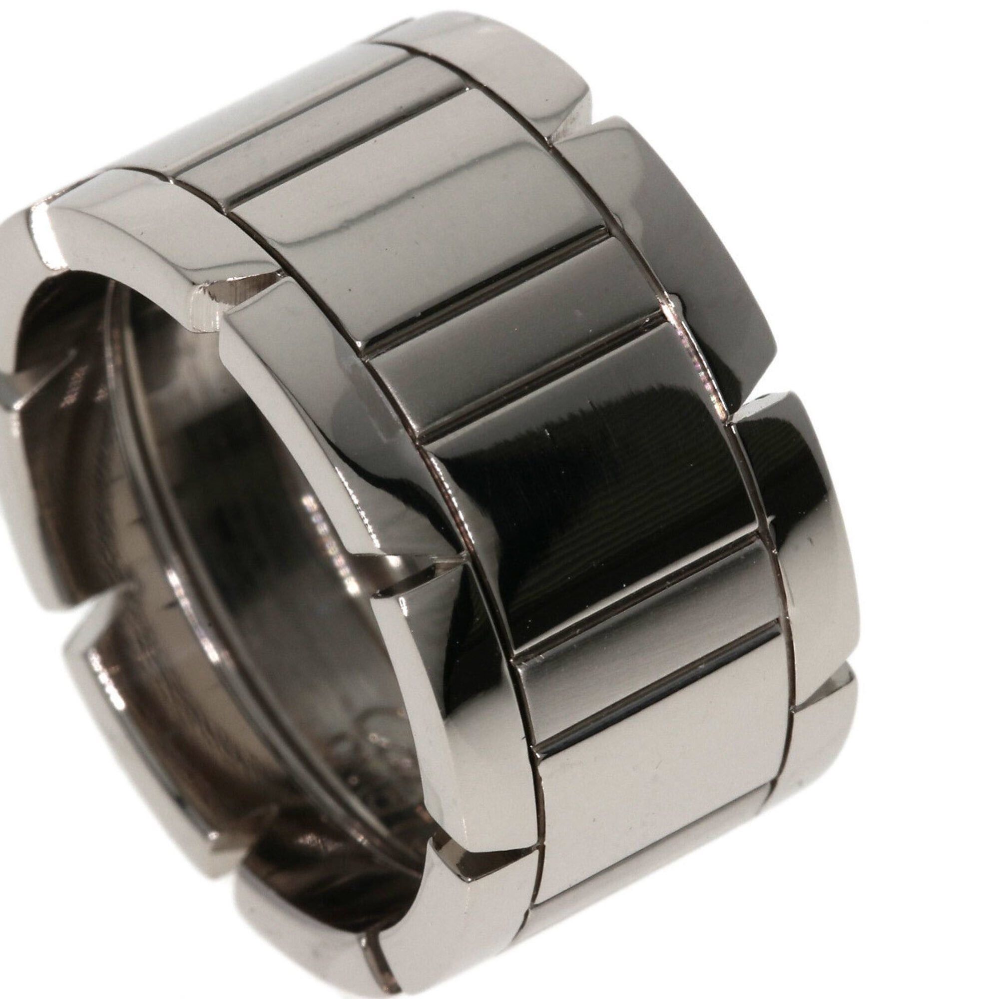 Cartier Cartier Tank Française LM #51 Ring, 18K White Gold, Women's, CARTIER Size ONE SIZE - 6 Thumbnail
