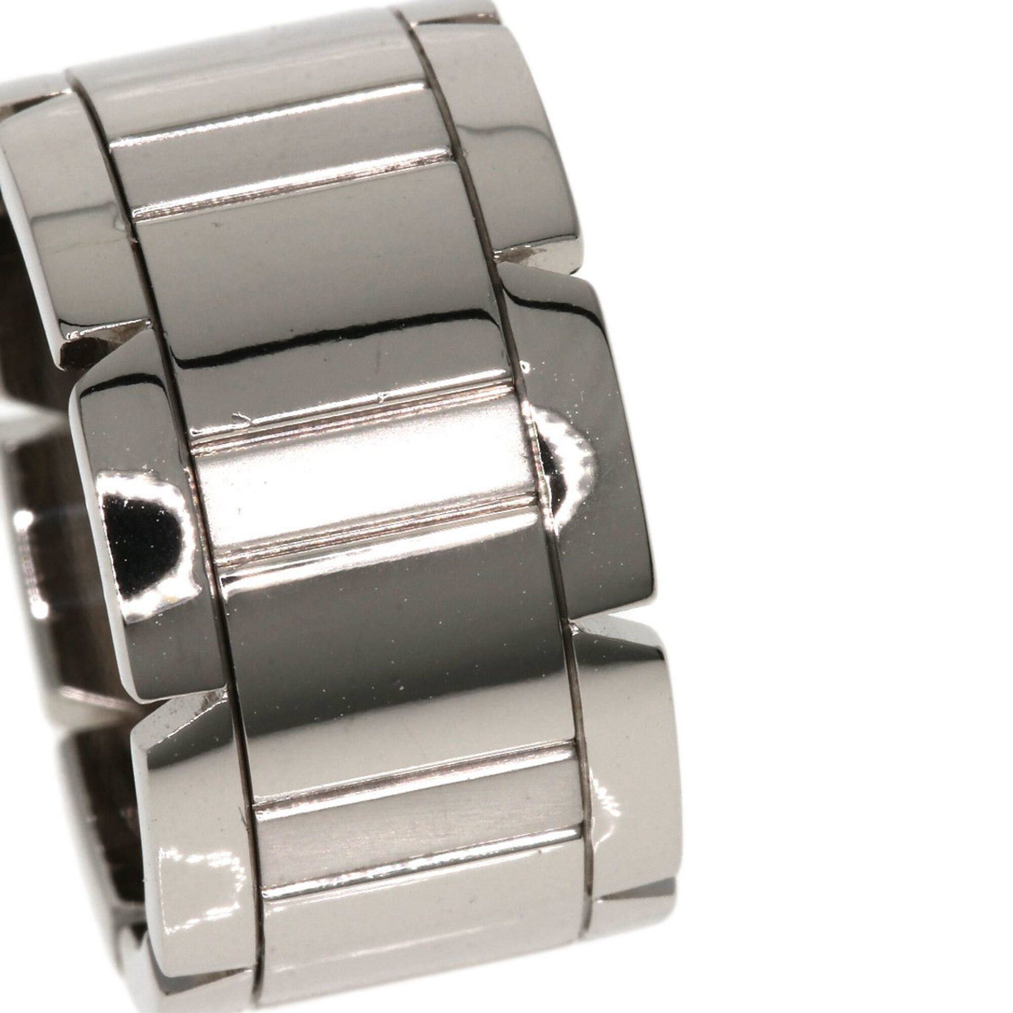 Cartier Cartier Tank Française LM #51 Ring, 18K White Gold, Women's, CARTIER Size ONE SIZE - 8 Thumbnail