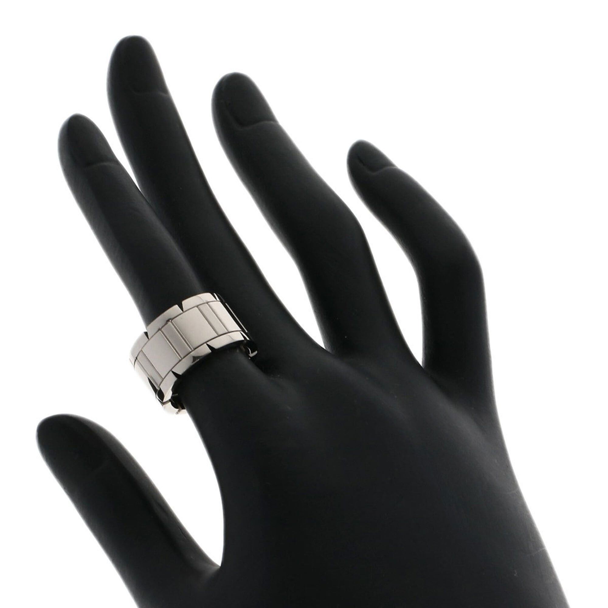 Cartier Cartier Tank Française LM #51 Ring, 18K White Gold, Women's, CARTIER Size ONE SIZE - 5 Thumbnail