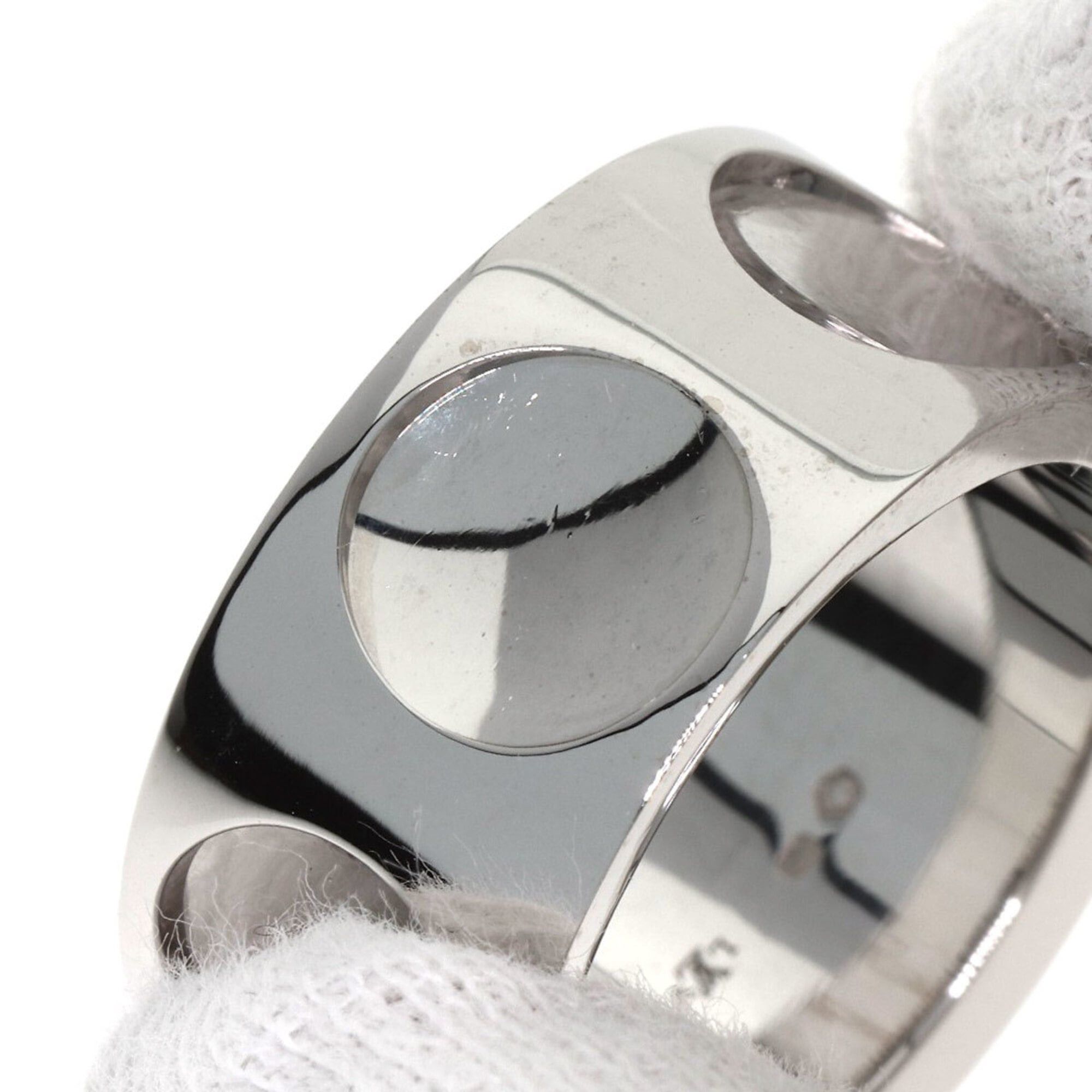 Louis Vuitton Louis Vuitton Grand Bague Empreinte Diamond Ring #53, 18K White Gold, Women's. Size ONE SIZE - 10 Thumbnail