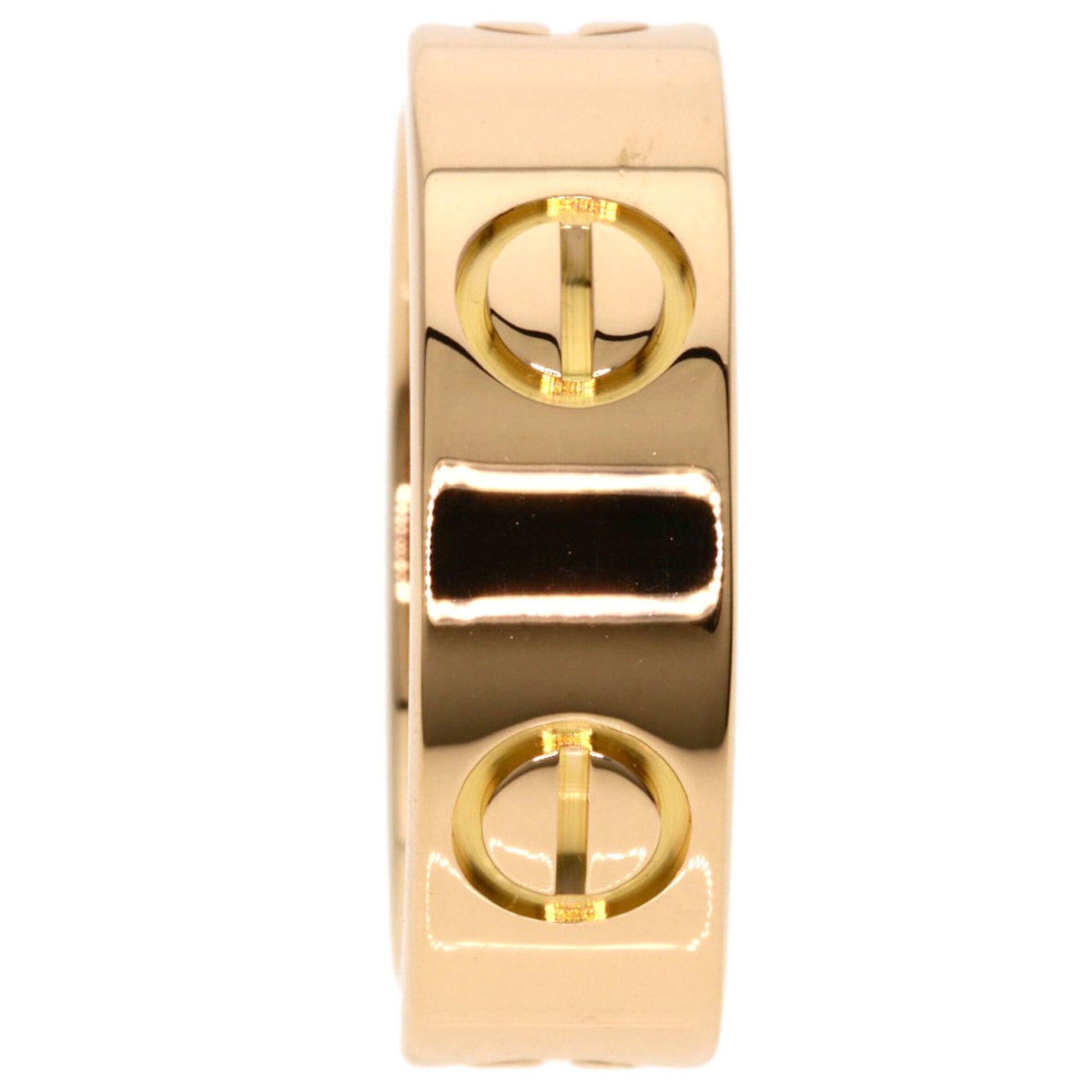 Cartier Cartier Love Ring #46, 18K Pink Gold, Women's Ring, CARTIER Size ONE SIZE - 3 Thumbnail