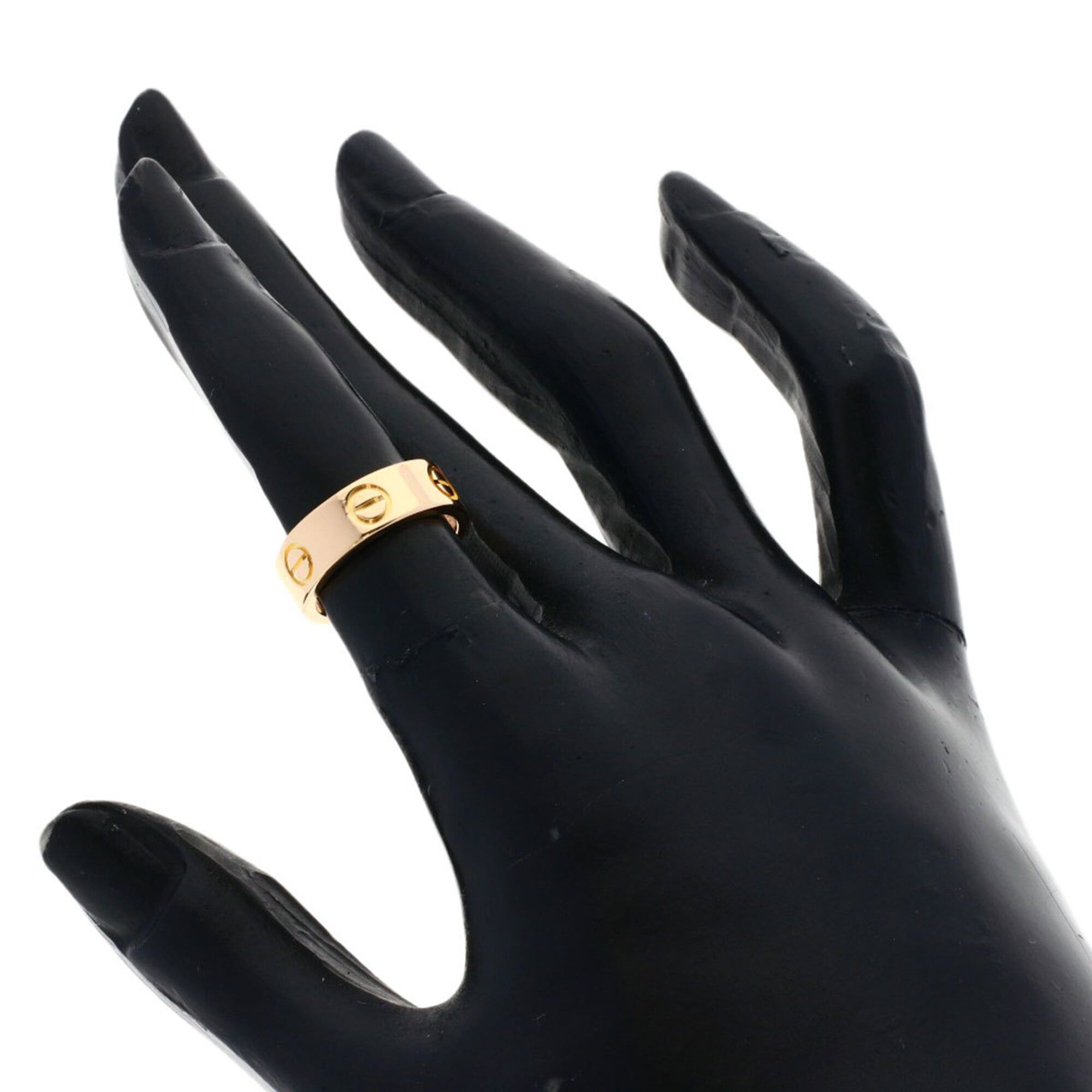 Cartier Cartier Love Ring #46, 18K Pink Gold, Women's Ring, CARTIER Size ONE SIZE - 5 Thumbnail