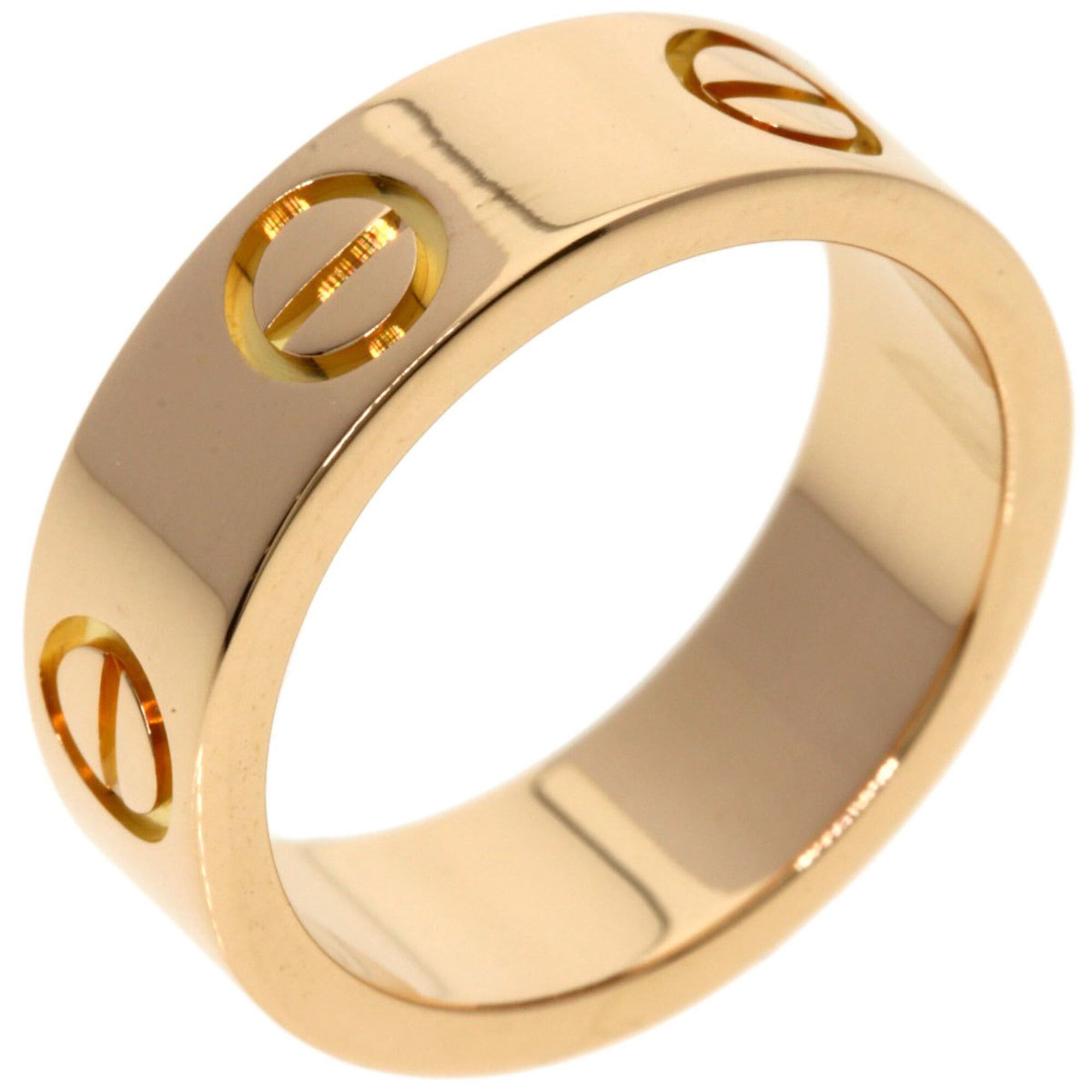 Cartier Cartier Love Ring #46, 18K Pink Gold, Women's Ring, CARTIER Size ONE SIZE - 2 Thumbnail