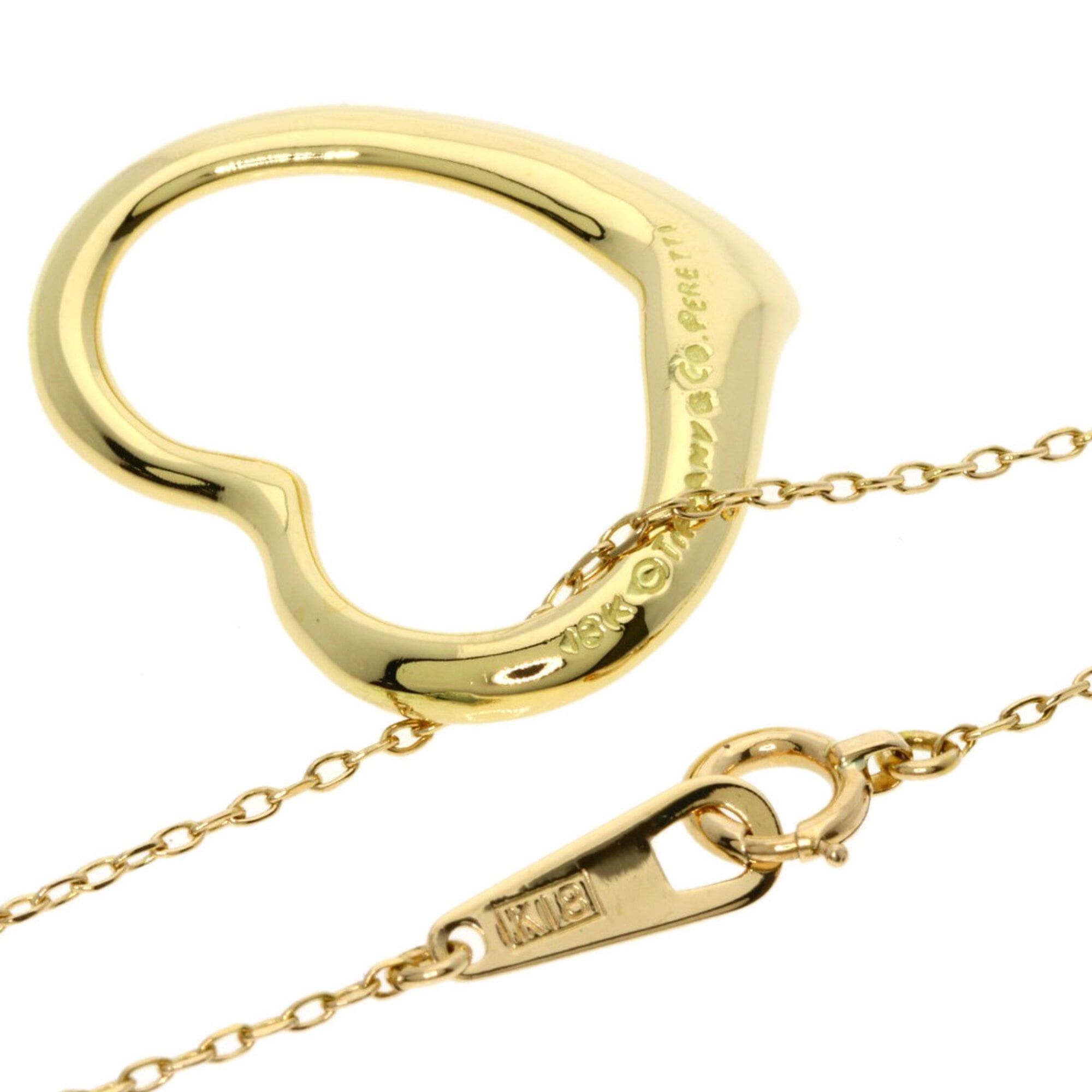 Tiffany & Co. Tiffany & Co. Open Heart Necklace, 18K Yellow Gold, Women's. Size ONE SIZE - 2 Thumbnail
