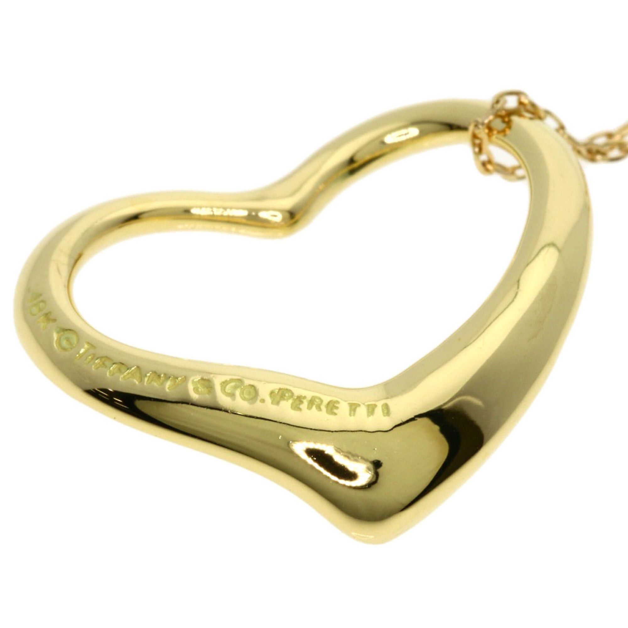 Tiffany & Co. Tiffany & Co. Open Heart Necklace, 18K Yellow Gold, Women's. Size ONE SIZE - 6 Thumbnail