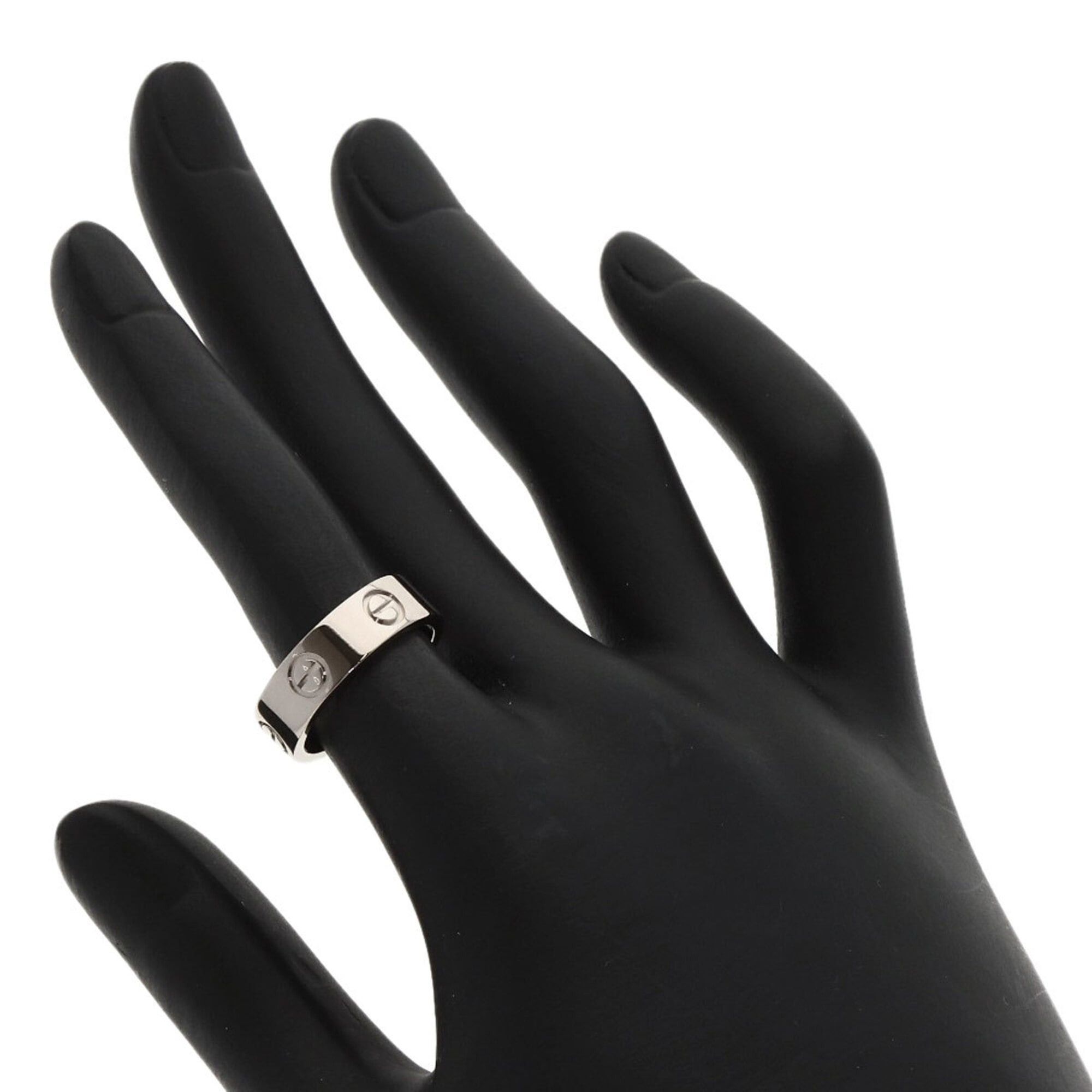 Cartier Cartier Love Ring #50, 18K White Gold, Women's Ring, CARTIER Size ONE SIZE - 5 Thumbnail