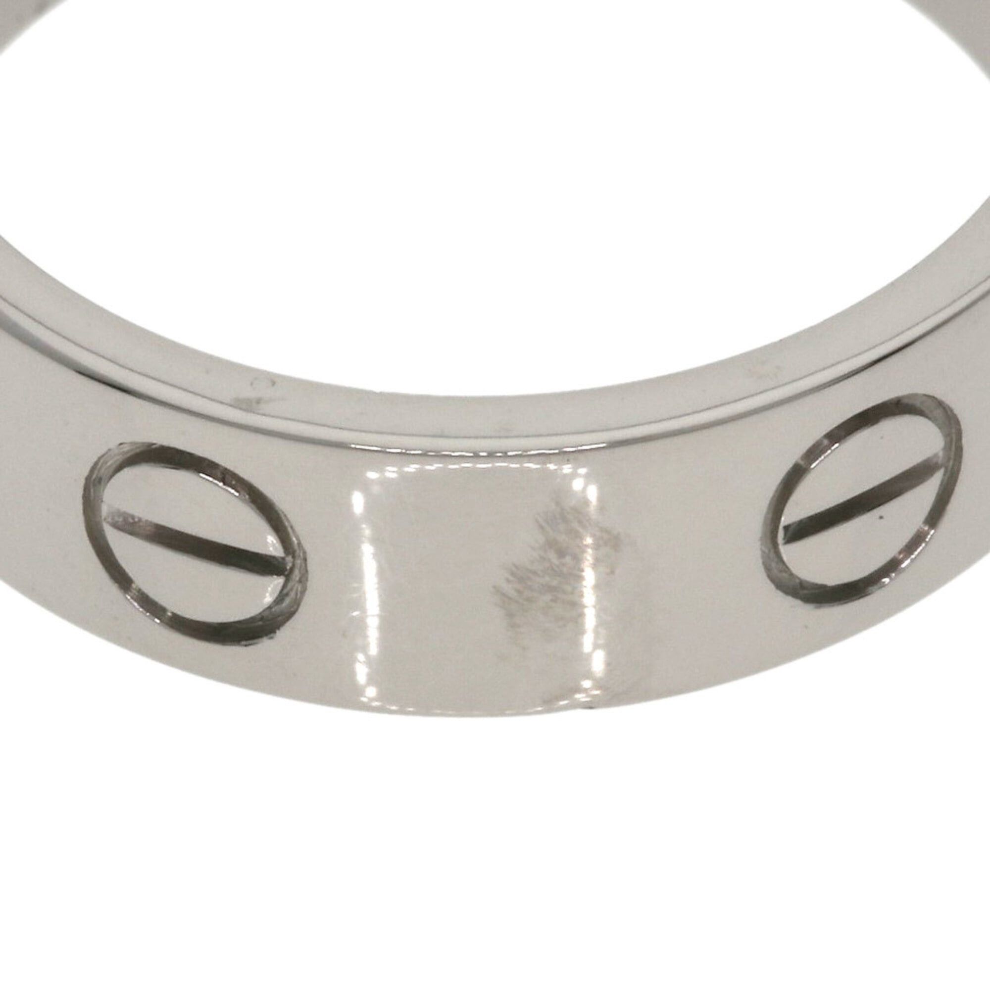 Cartier Cartier Love Ring #60, 18K White Gold, Women's Ring, CARTIER Size ONE SIZE - 9 Thumbnail