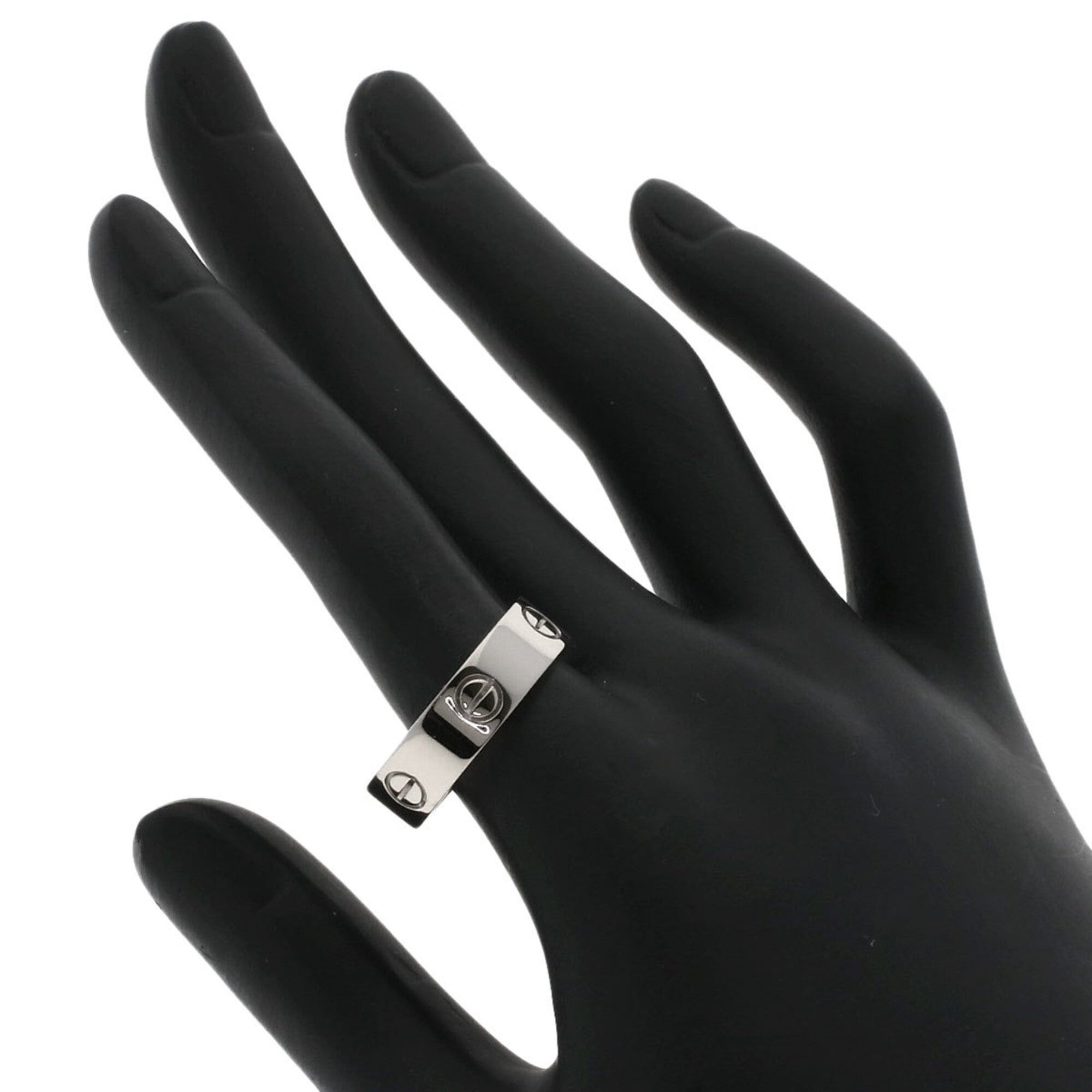 Cartier Cartier Love Ring #60, 18K White Gold, Women's Ring, CARTIER Size ONE SIZE - 6 Thumbnail
