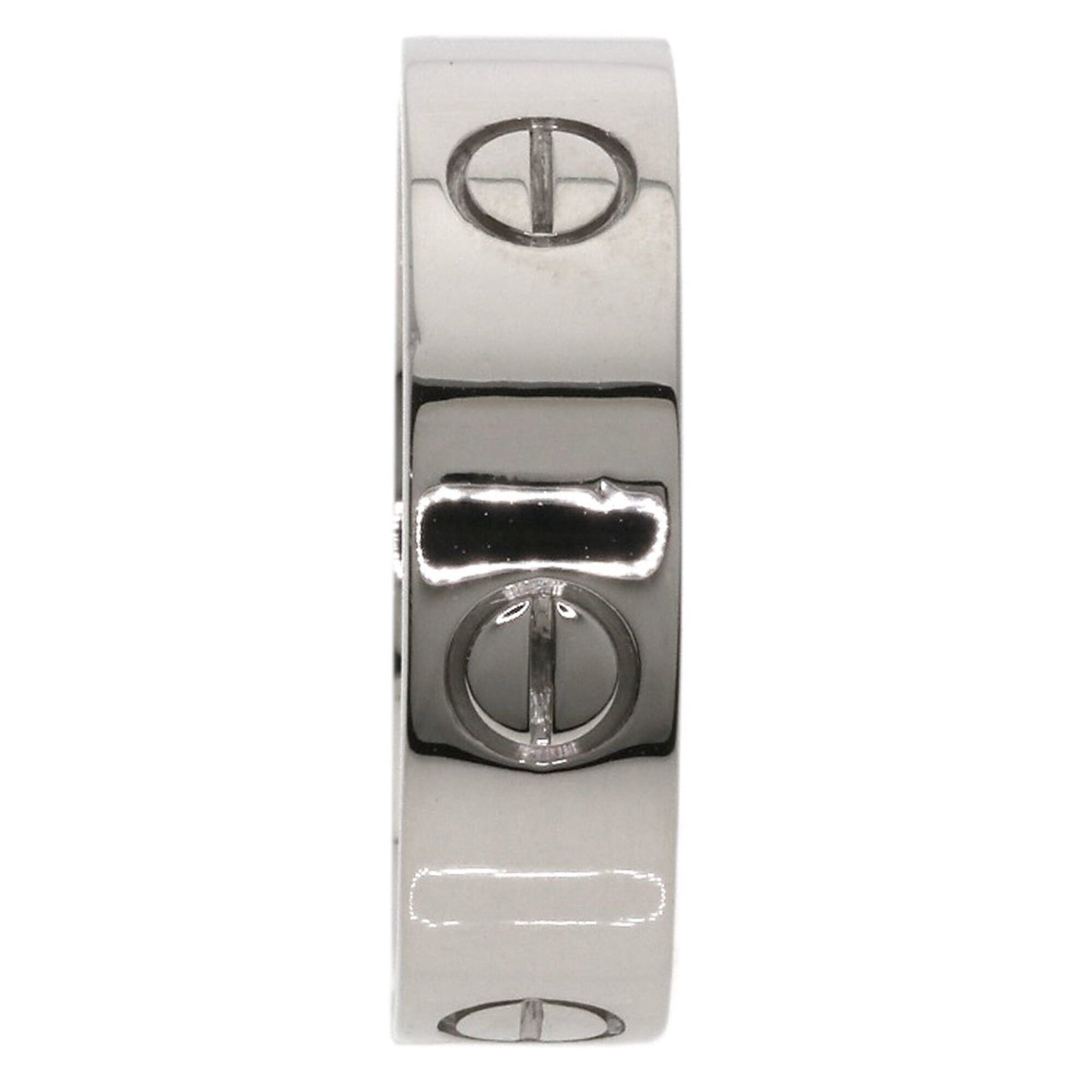 Cartier Cartier Love Ring #60, 18K White Gold, Women's Ring, CARTIER Size ONE SIZE - 3 Thumbnail