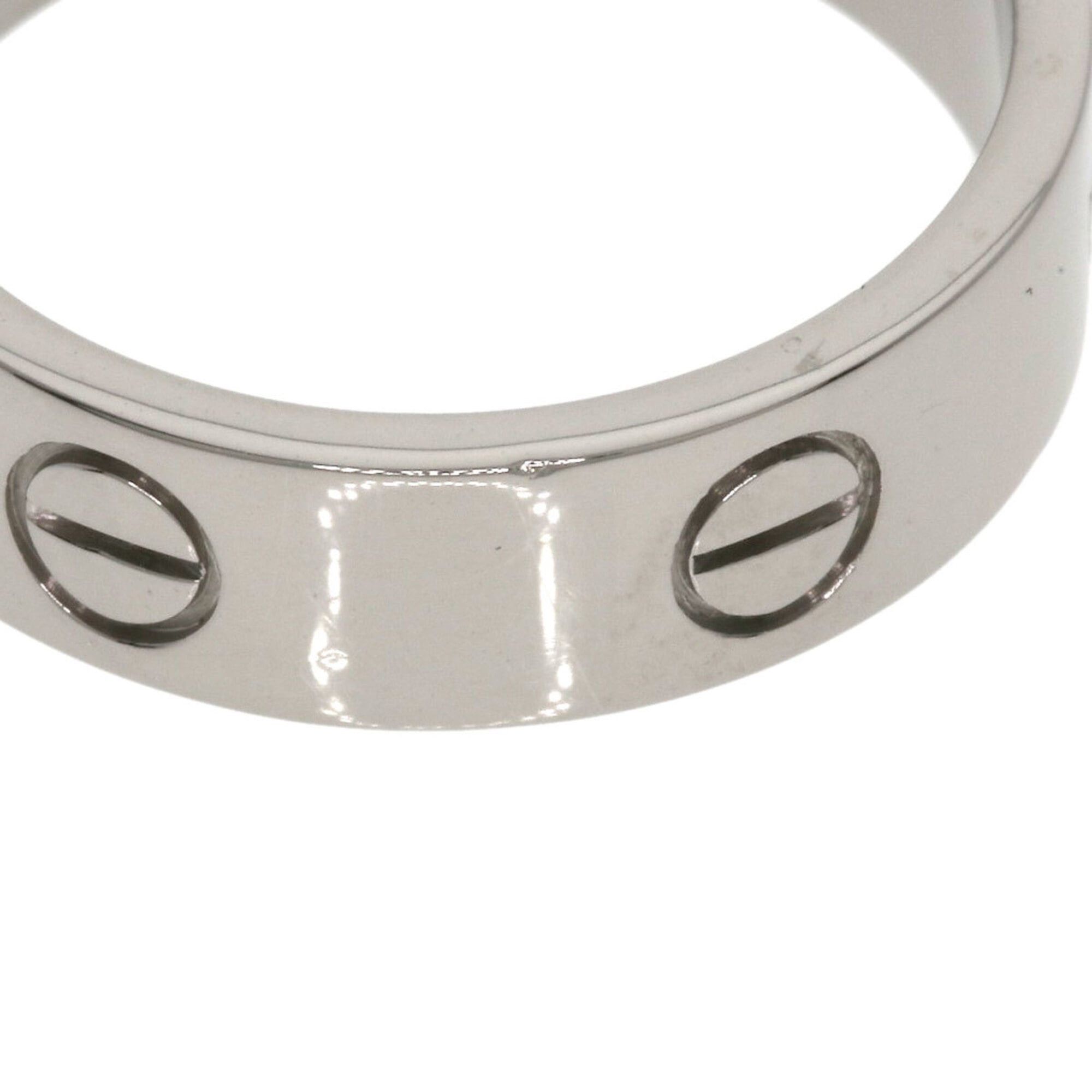 Cartier Cartier Love Ring #60, 18K White Gold, Women's Ring, CARTIER Size ONE SIZE - 8 Thumbnail