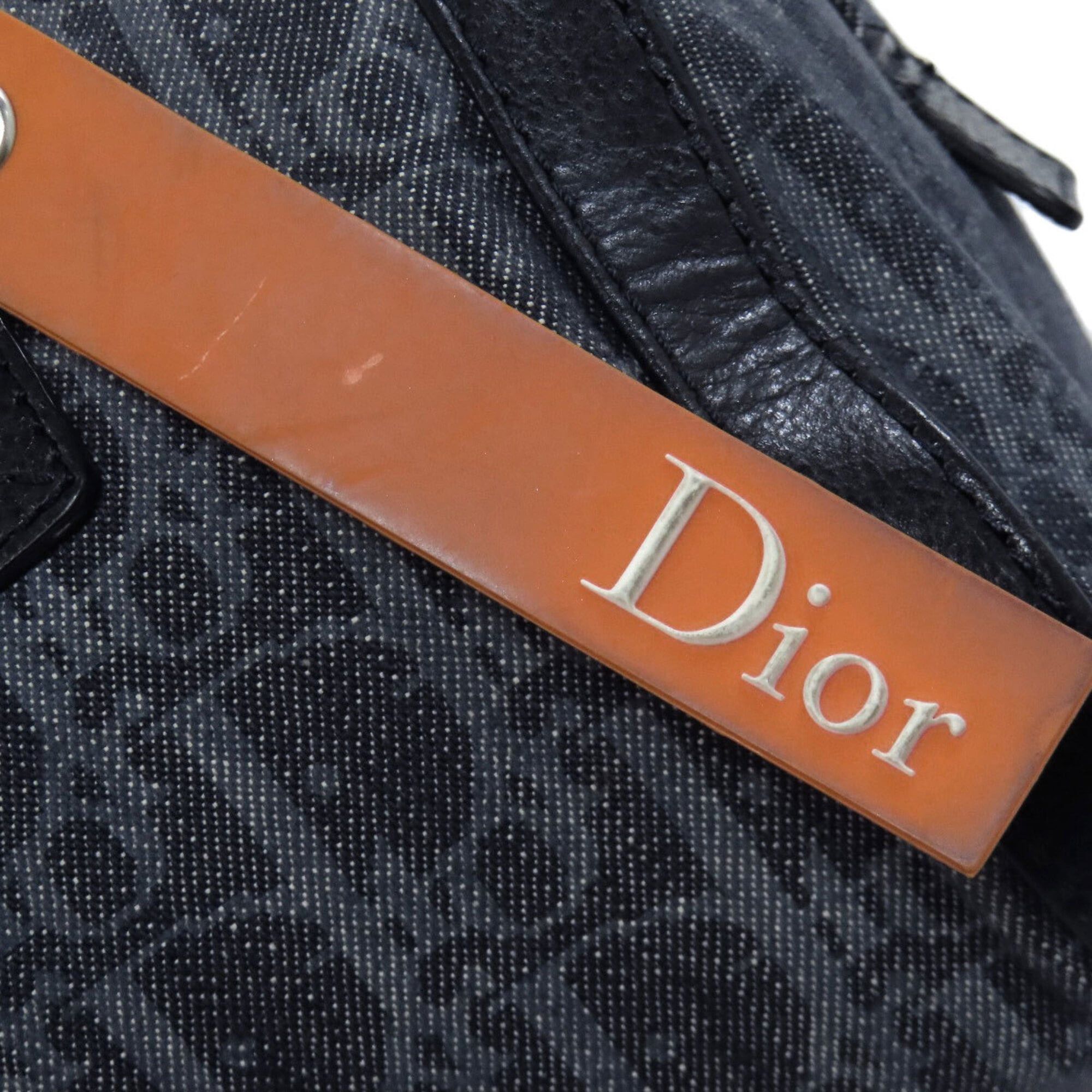 Dior Christian Dior Trotter Pattern Handbag, Canvas/Leather, Women's Size ONE SIZE - 18 Thumbnail
