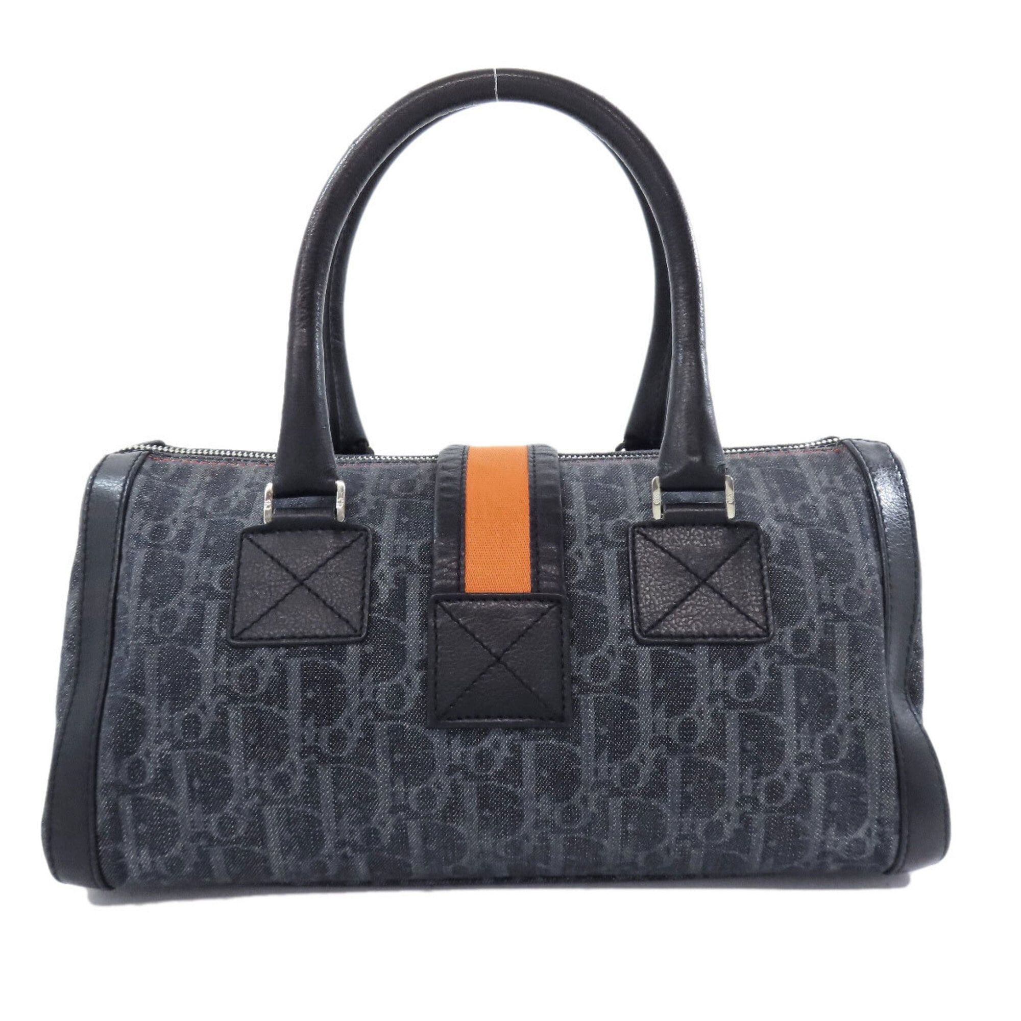 Dior Christian Dior Trotter Pattern Handbag, Canvas/Leather, Women's Size ONE SIZE - 2 Thumbnail