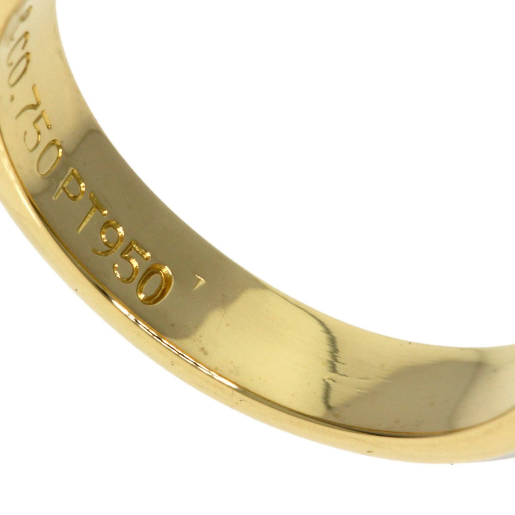 Tiffany & Co. Tiffany & Co. Milgrain Ring, Platinum PT950/18K Yellow Gold, Women's. Size ONE SIZE - 8 Thumbnail