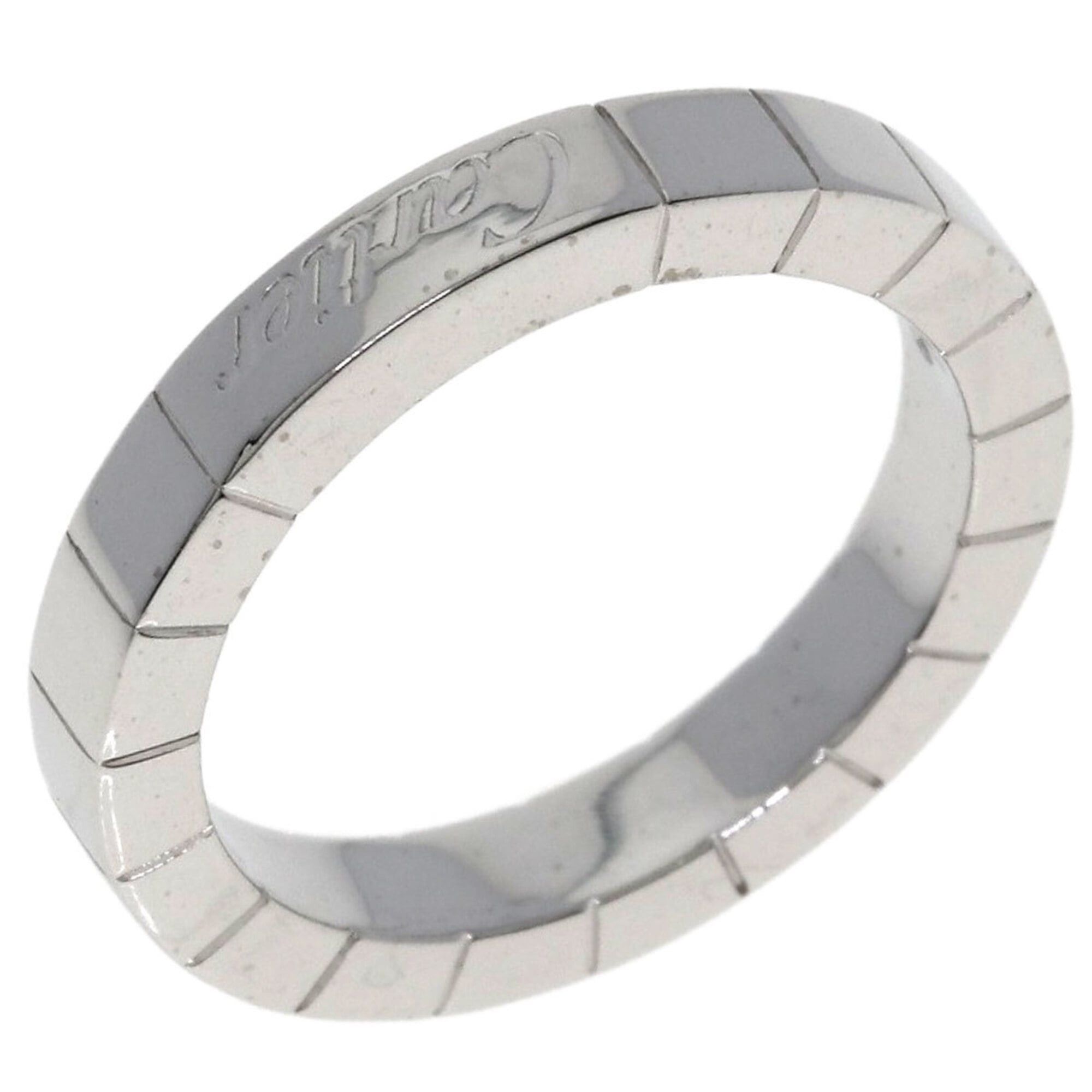 Cartier Cartier Lanieres #48 Ring, 18K White Gold, Women's, CARTIER Size ONE SIZE - 2 Thumbnail